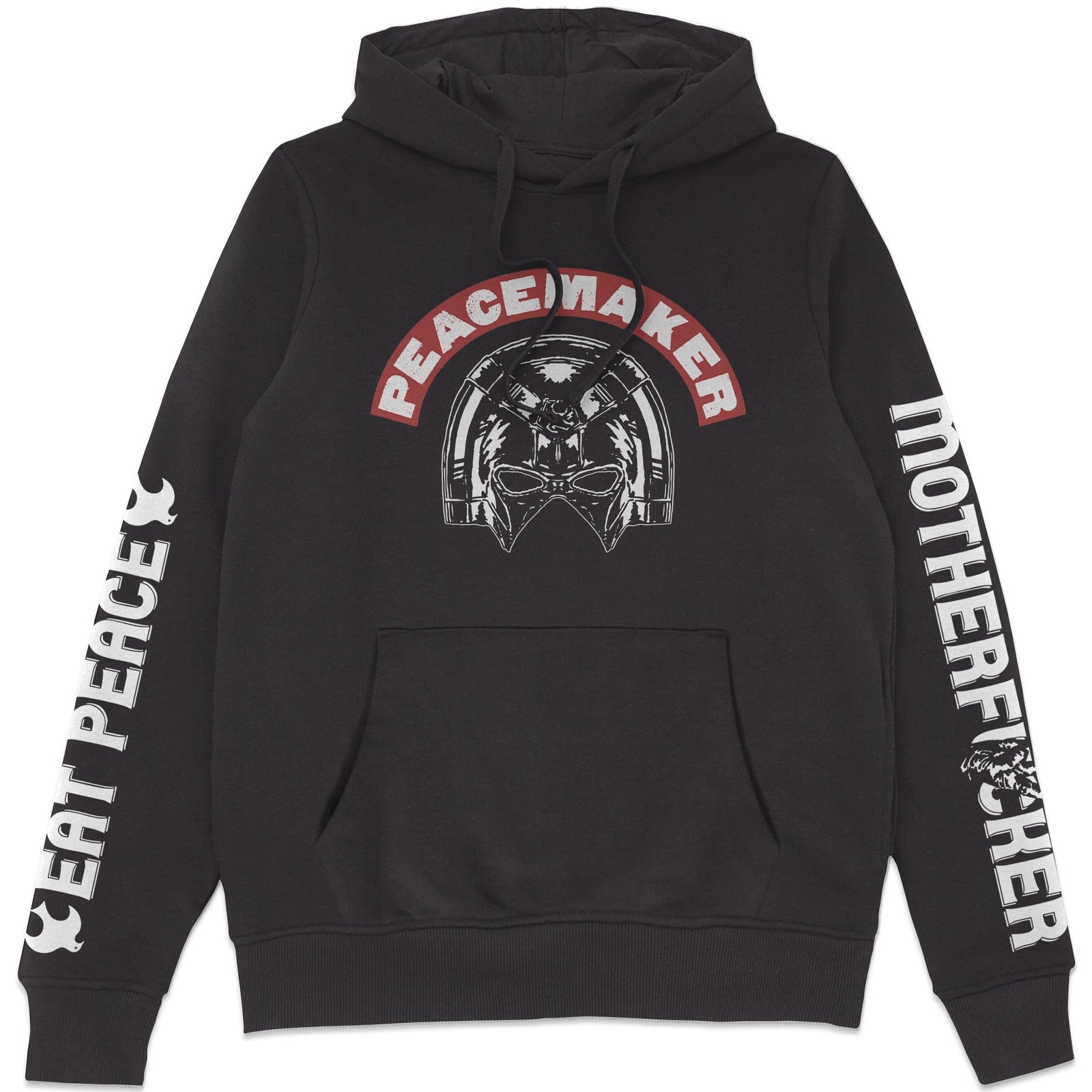 DC Comics Peacemaker Eat Peace Motherf#%kers Hoodie - Black - S