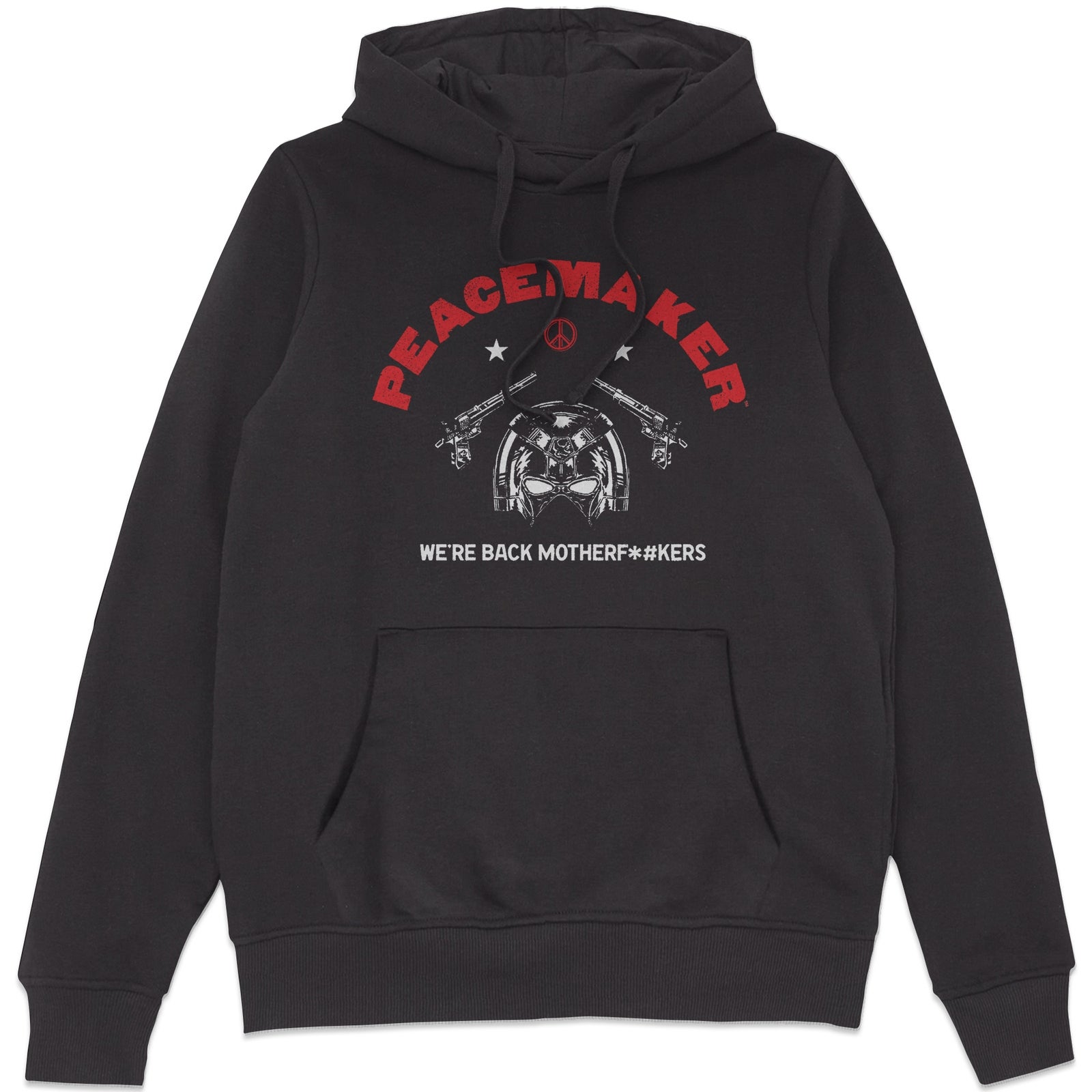 DC Comics Peacemaker We're Back Motherf#%kers Hoodie - Black - XXL