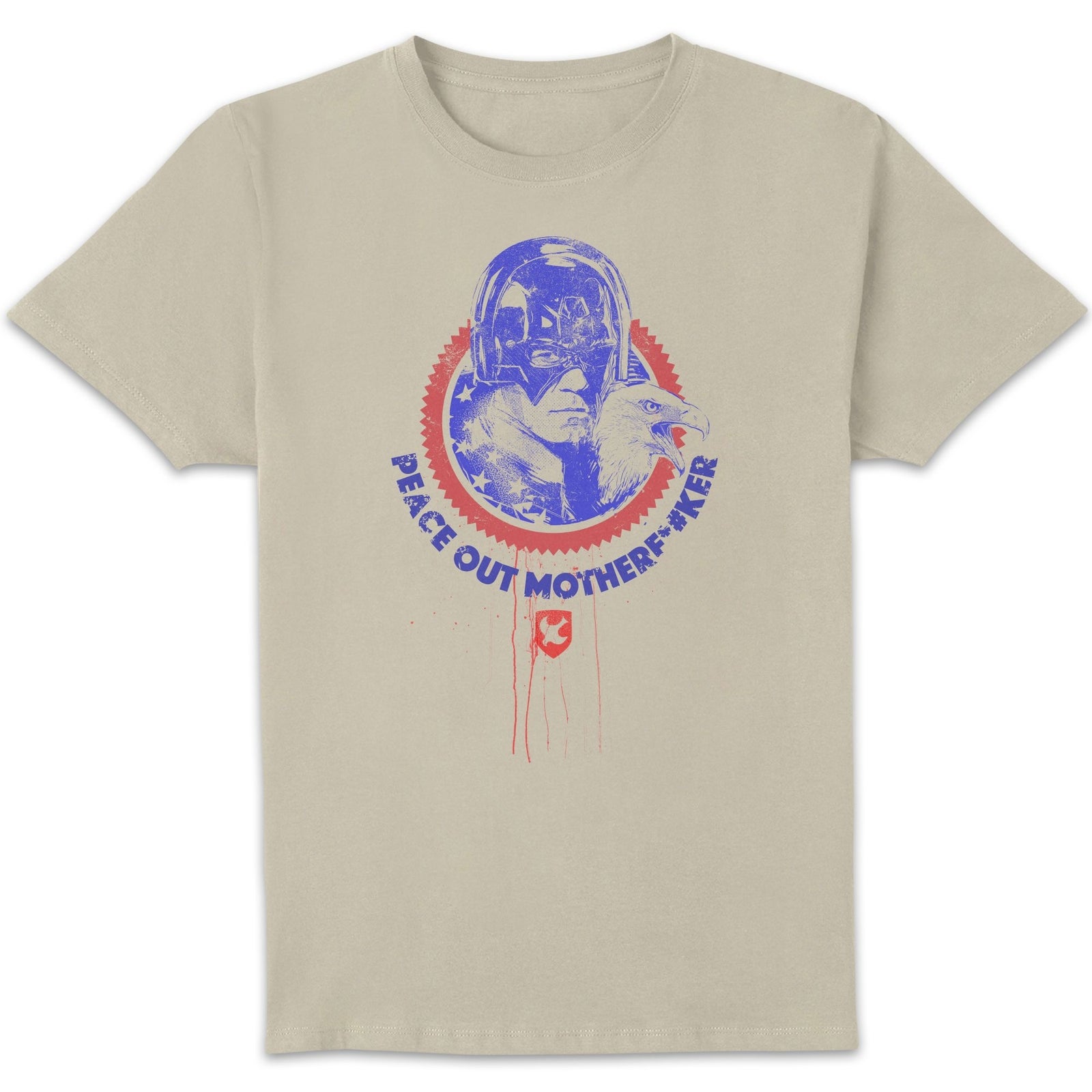 DC Comics Peacemaker Peace Out Motherf#%ker Unisex T-Shirt - Cream - M