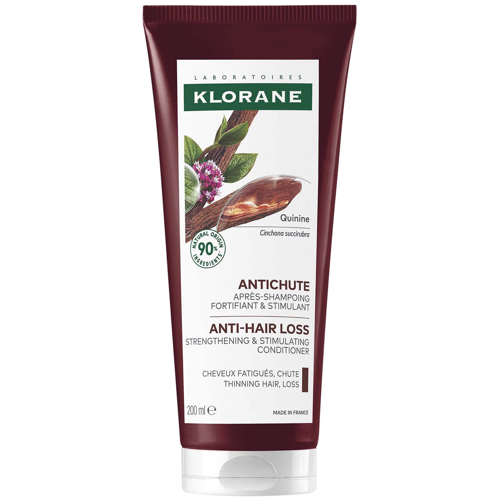 

Klorane ANTI-HAIR LOSS strengthening and stimulating Conditioner with Quinine 200ml