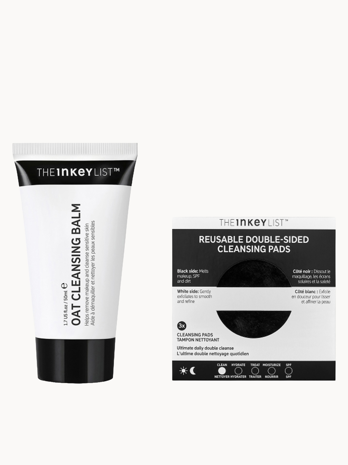 The INKEY List Makeup Removal Duo