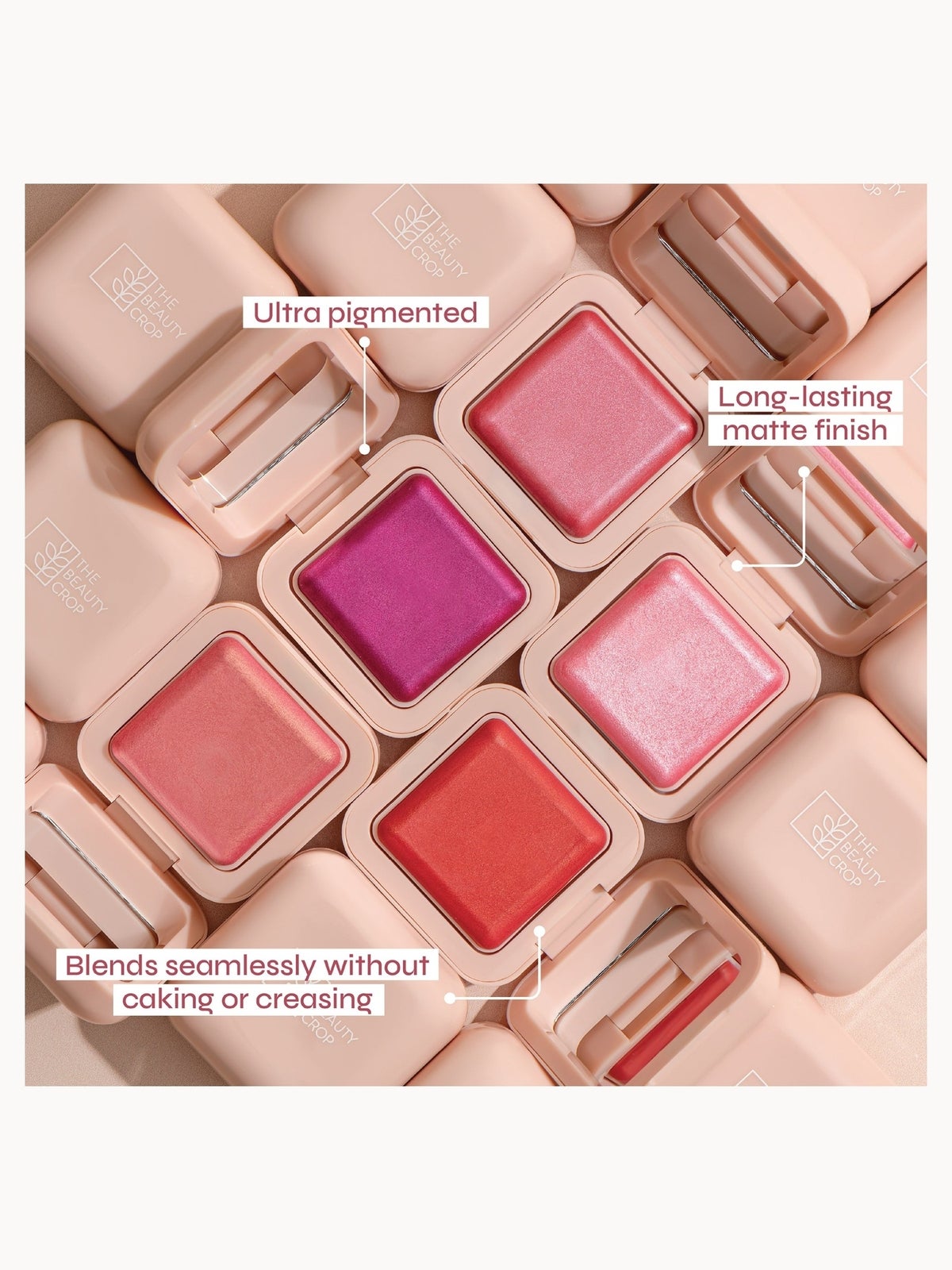The Beauty Crop Glow Milk Luminous Blush Cream 8g (Various Shades) - Glistening - Image 1