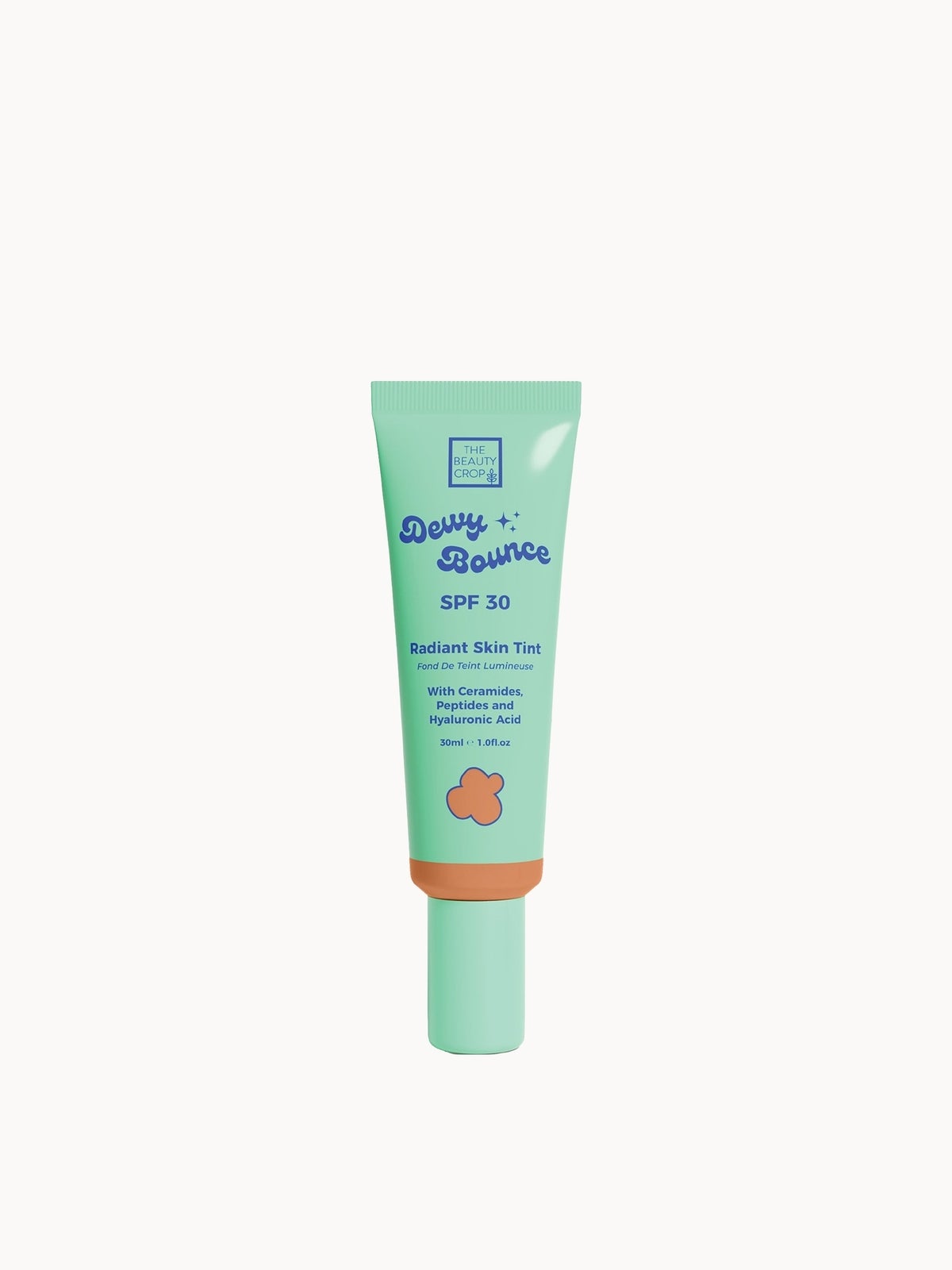 The Beauty Crop Dewy Bounce Radiant Skin Tint 30ml (Various Shades) - Nutmeg