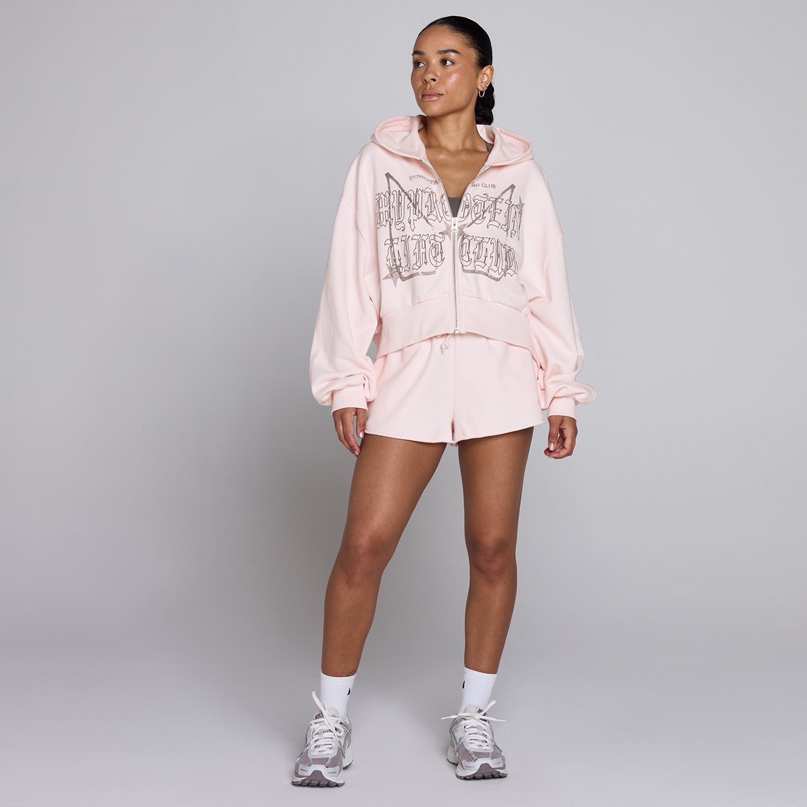 MP Damen Lift Graphic Lifestyle Shorts - Babyrosa - M — Bild 4