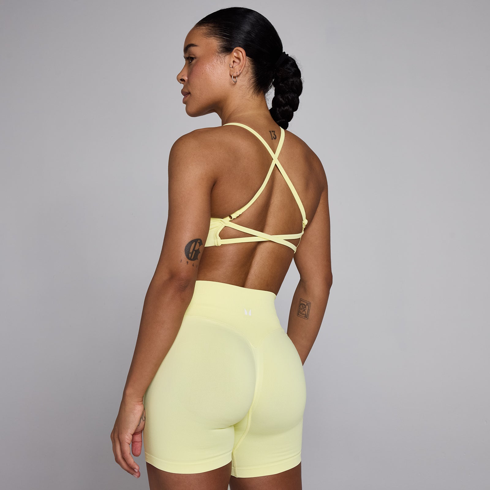 MyProtein - Women's Sports Bra - Seamless Strappy - Yellow - L