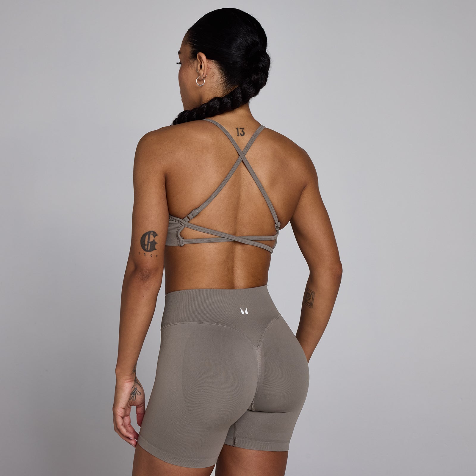 MyProtein - Women's Sports Bra - Seamless Strappy - Medium - Grey