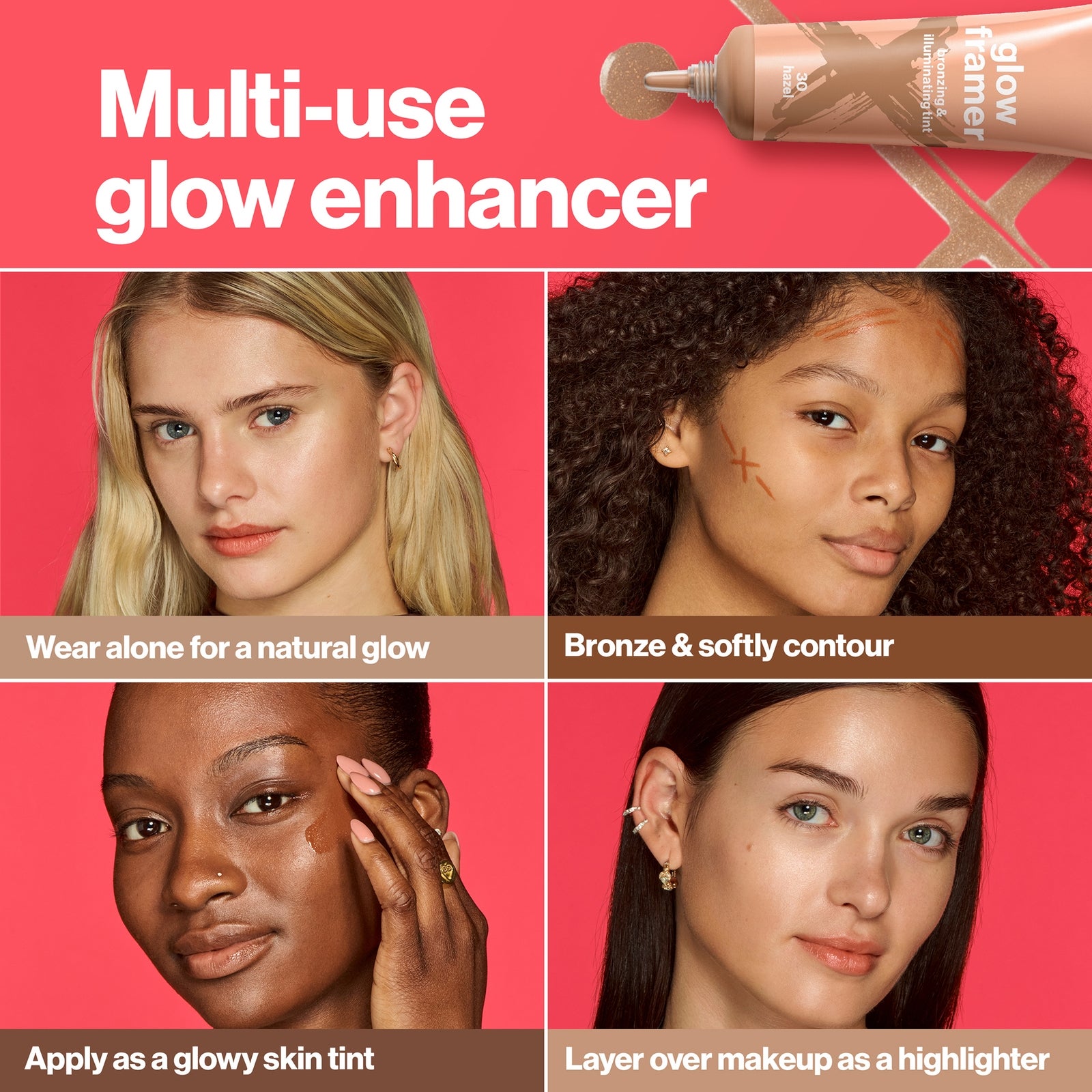 Max Factor Glow Framer 30ml (Various Shades) - 40 Amber 4
