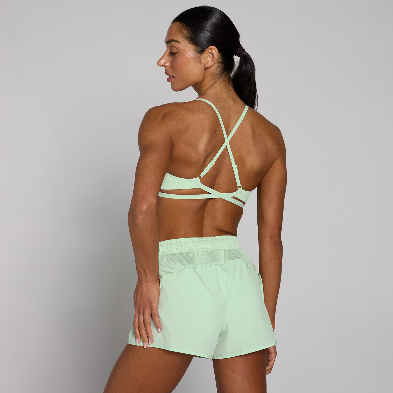 MyProtein - Women's - Tempo Adjustable Strappy Back Sports Bra - Medium - Green