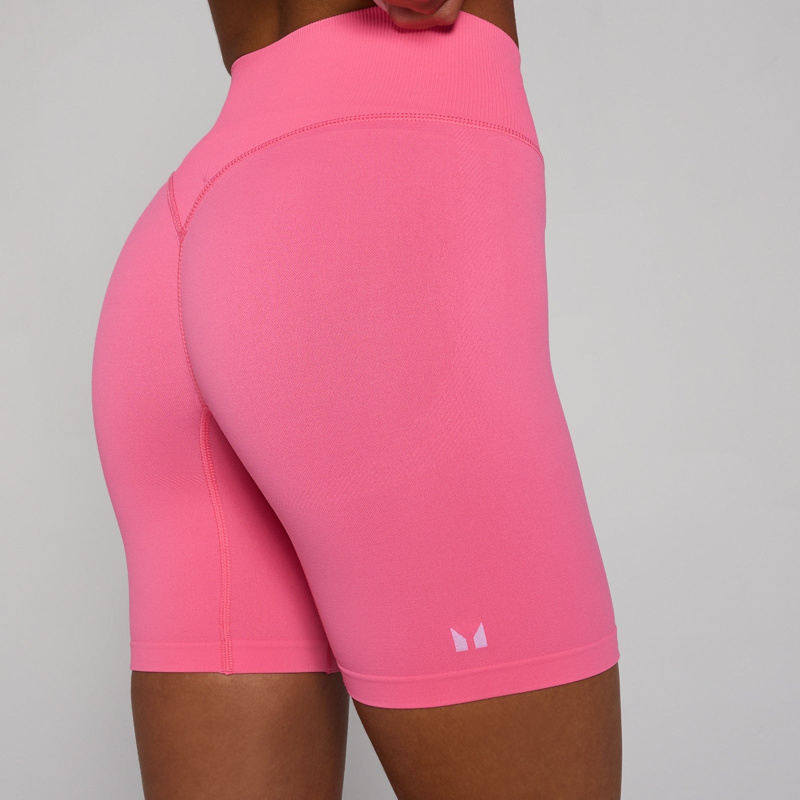 MP Damen Tempo Hybrid Nahtlos Shorts - Leuchtendes Pink - XXL — Bild 5