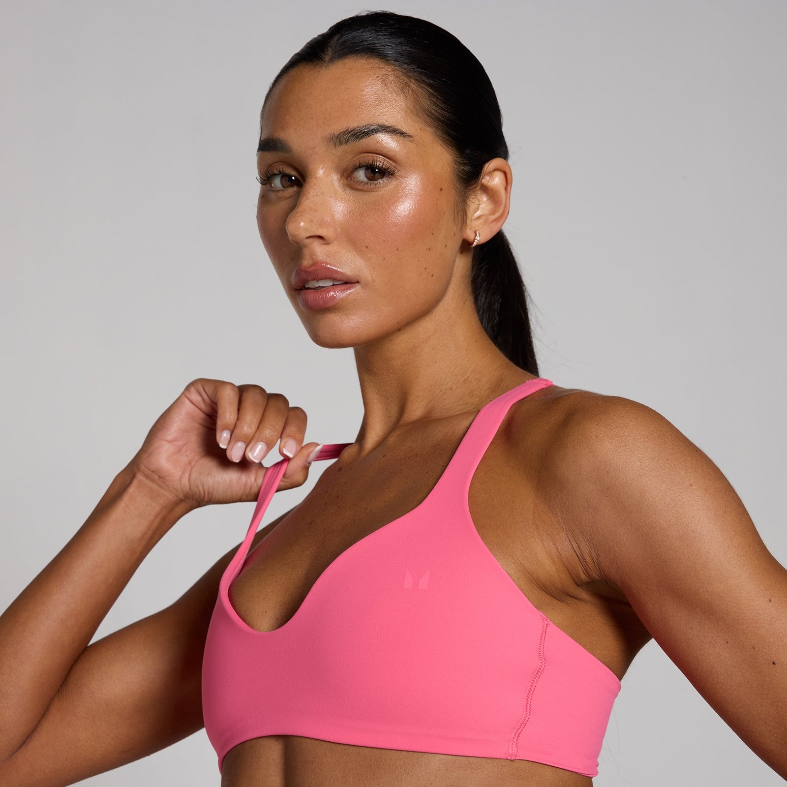 MP Damen Tempo Twist Back Sport-BH - Lebhaftes Pink - XXL — Bild 5