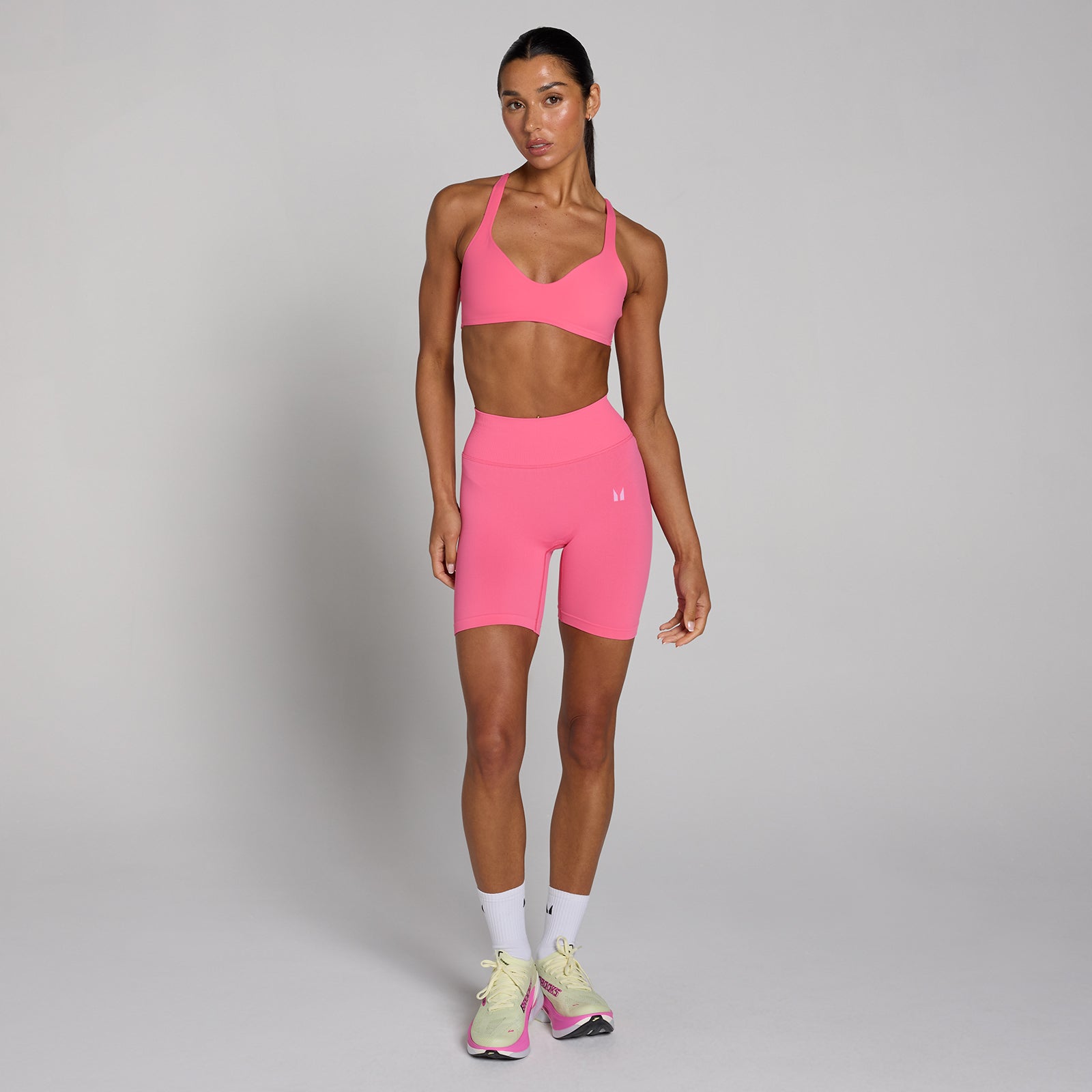MP Damen Tempo Twist Back Sport-BH - Lebhaftes Pink - XXL — Bild 4
