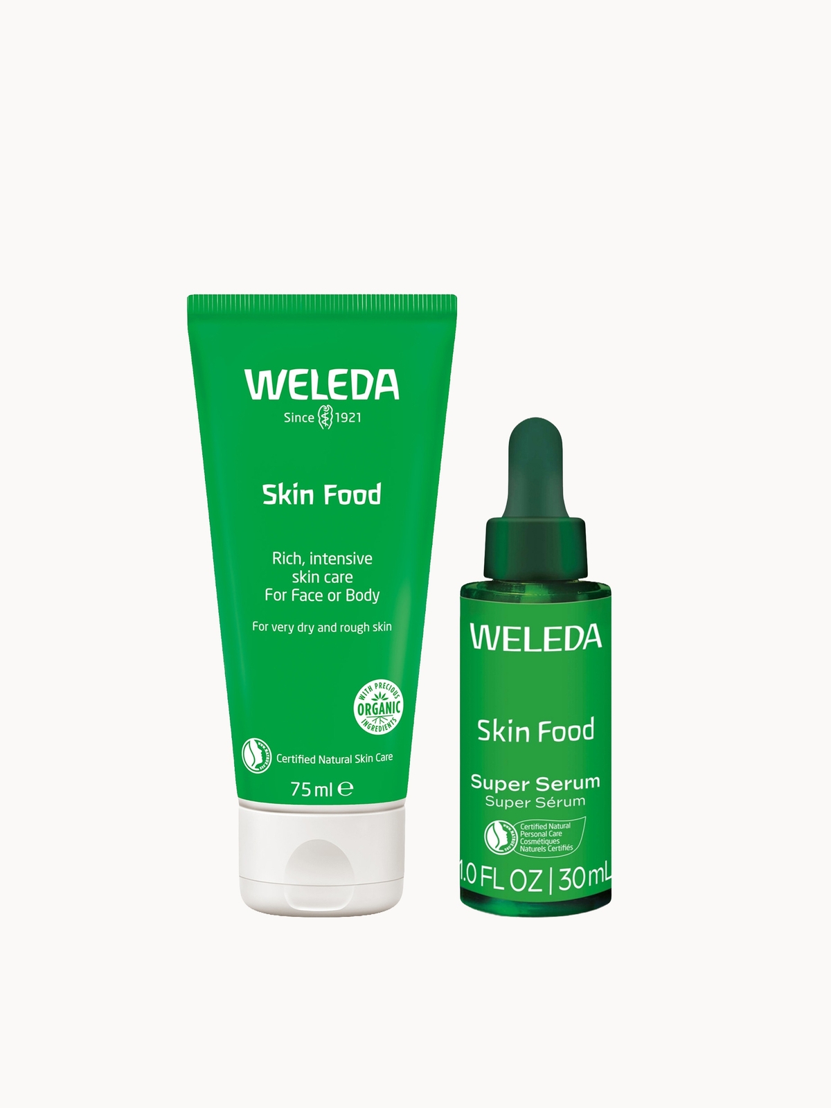 Weleda Skin Food & Super Serum Bundle