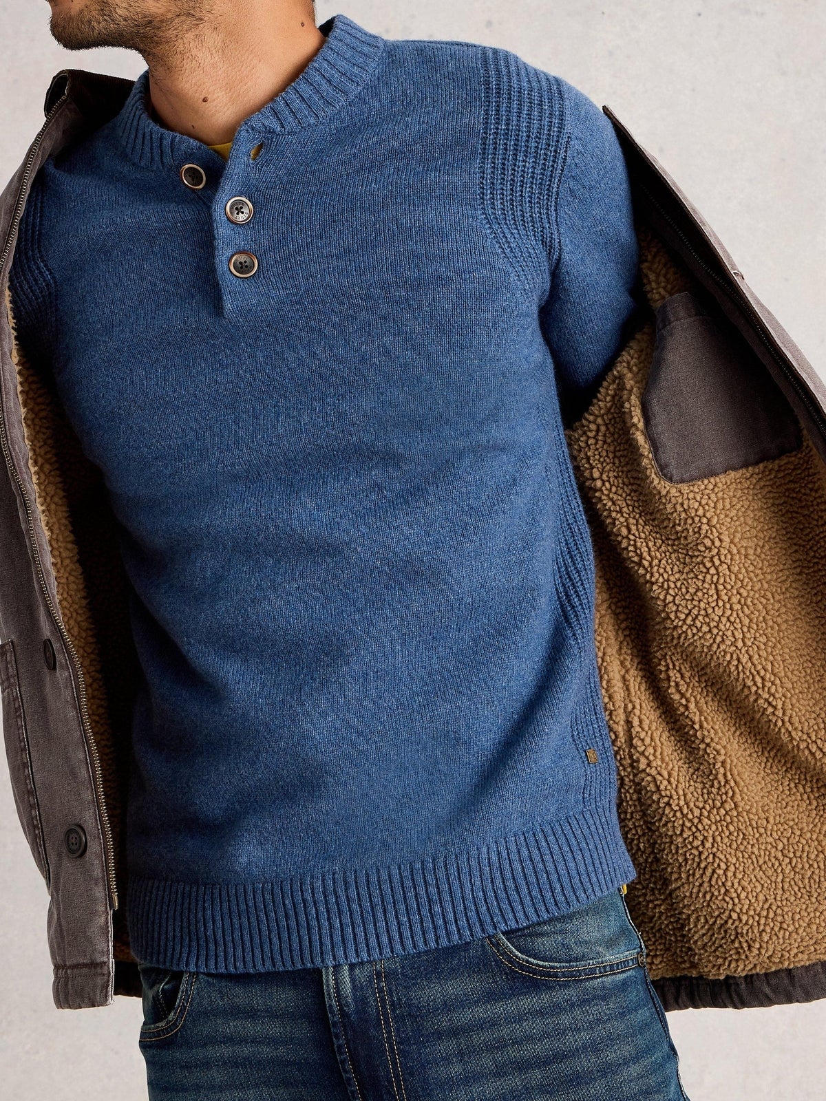 Henley-Pullover Milton - M