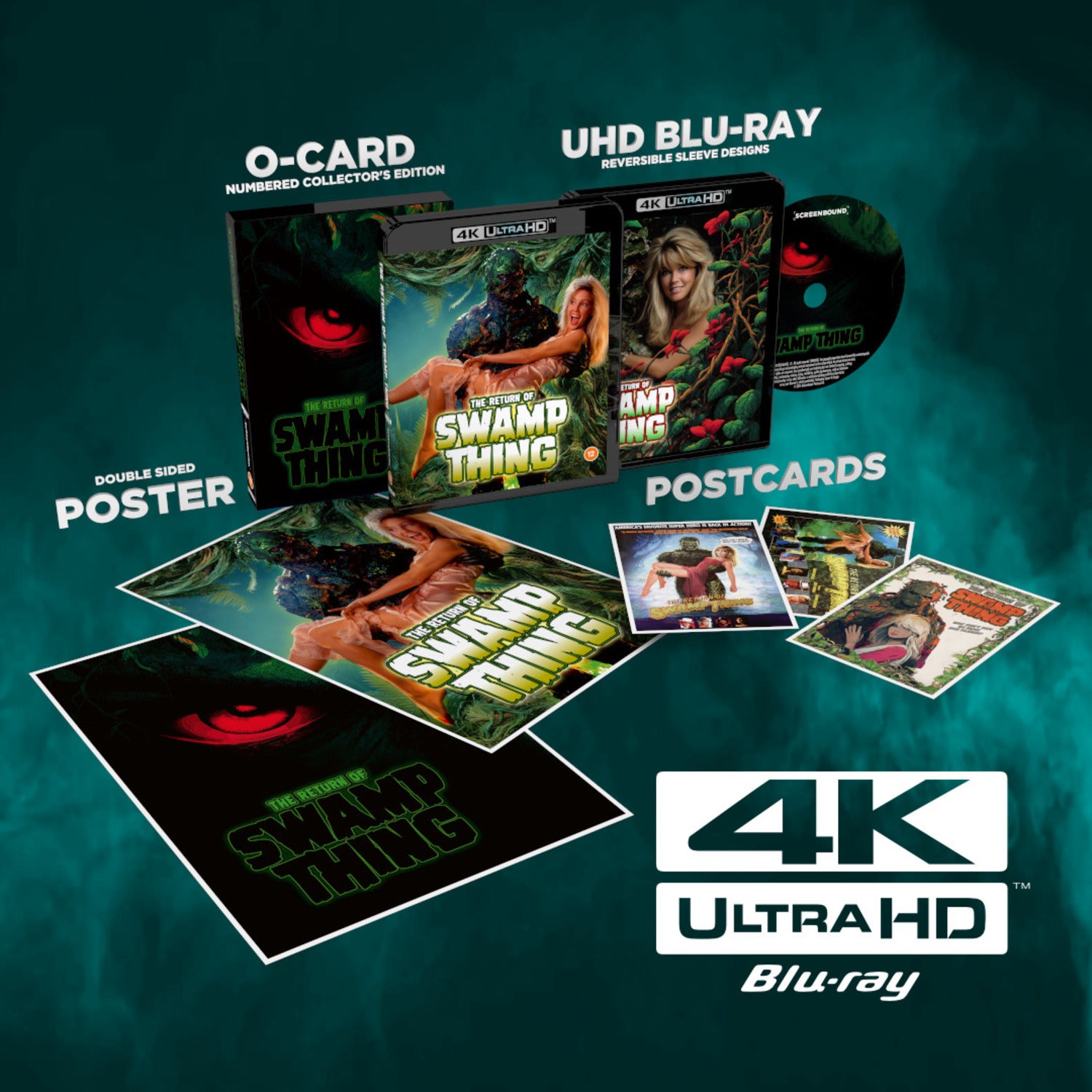 Return of The Swamp Thing - Limited Edition (1000) 4K Ultra HD