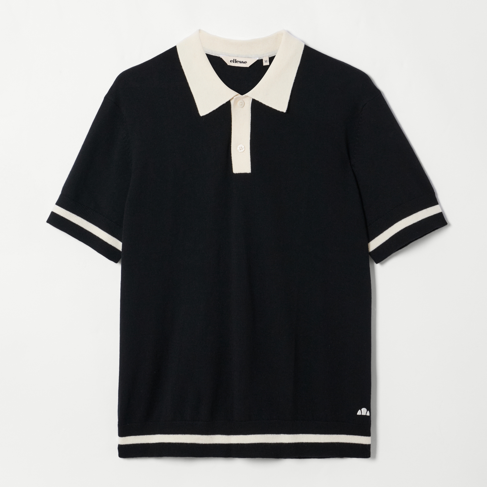Image of Men's Tuccia True Knit Polo Black