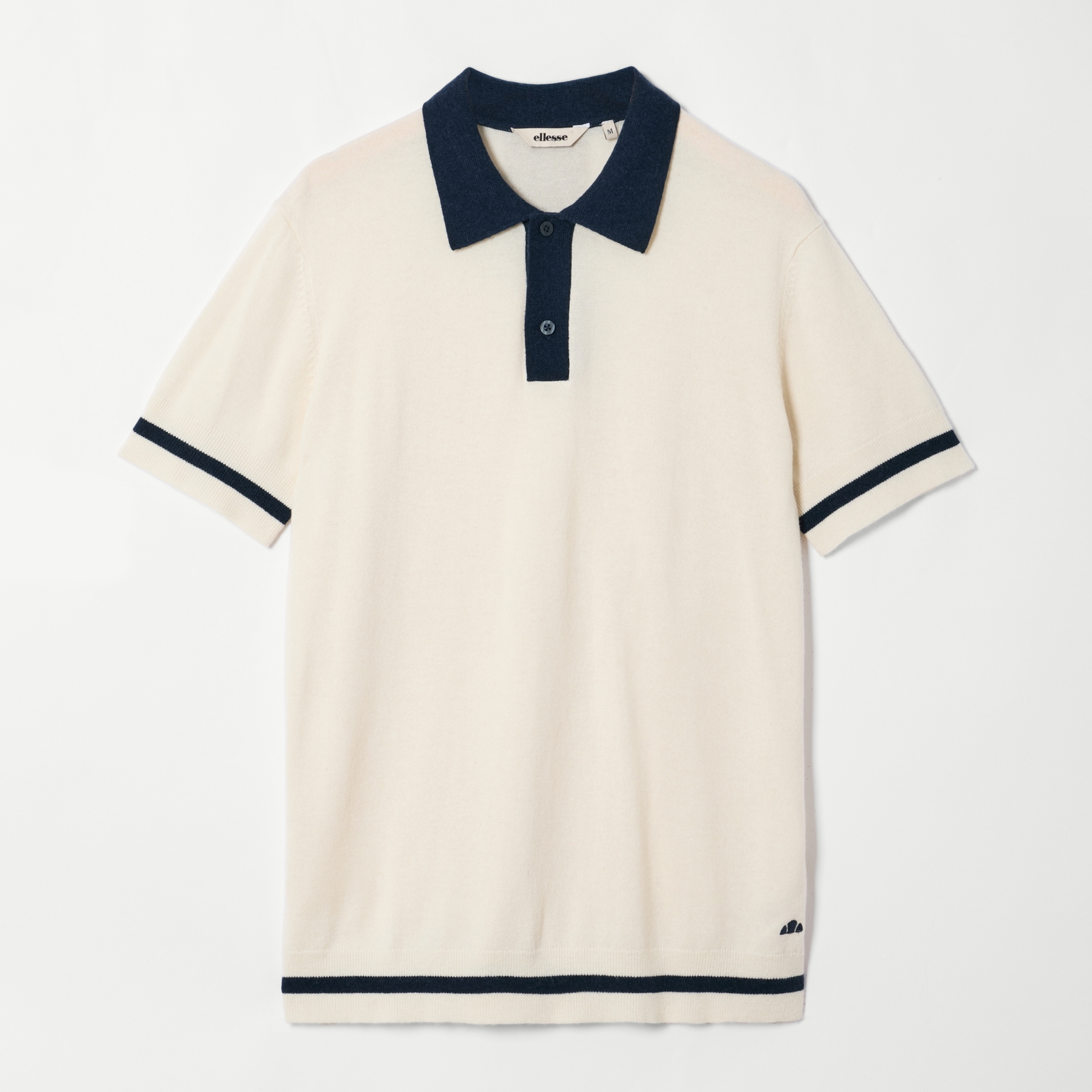 Image of Men's Tuccia True Knit Polo Off White