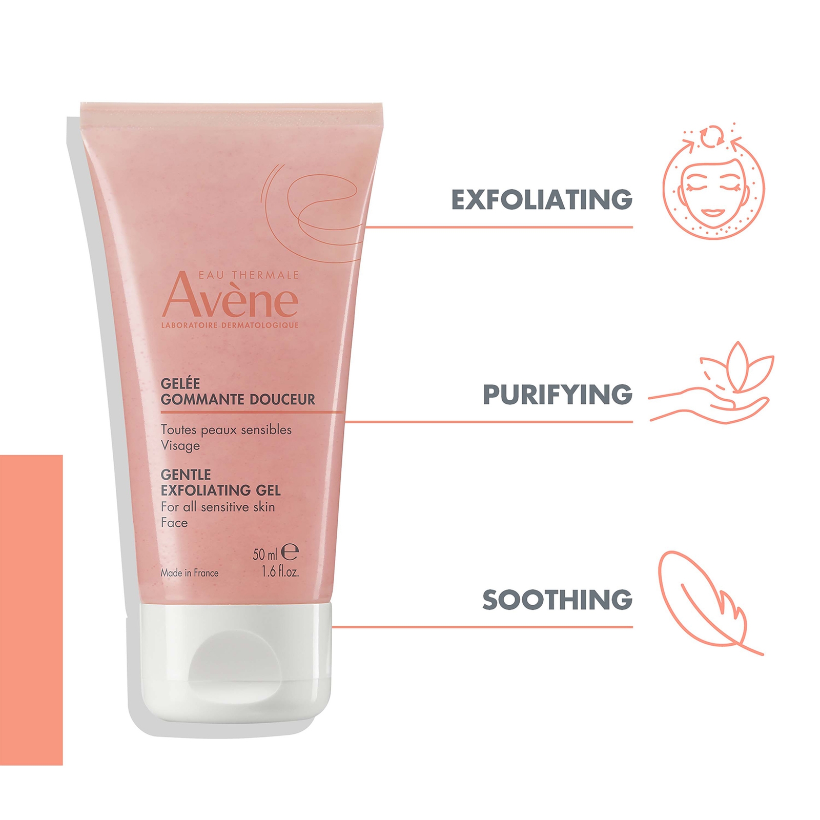Thumbnail - Avène Gentle Exfoliating Gel for Sensitive Skin 50ml