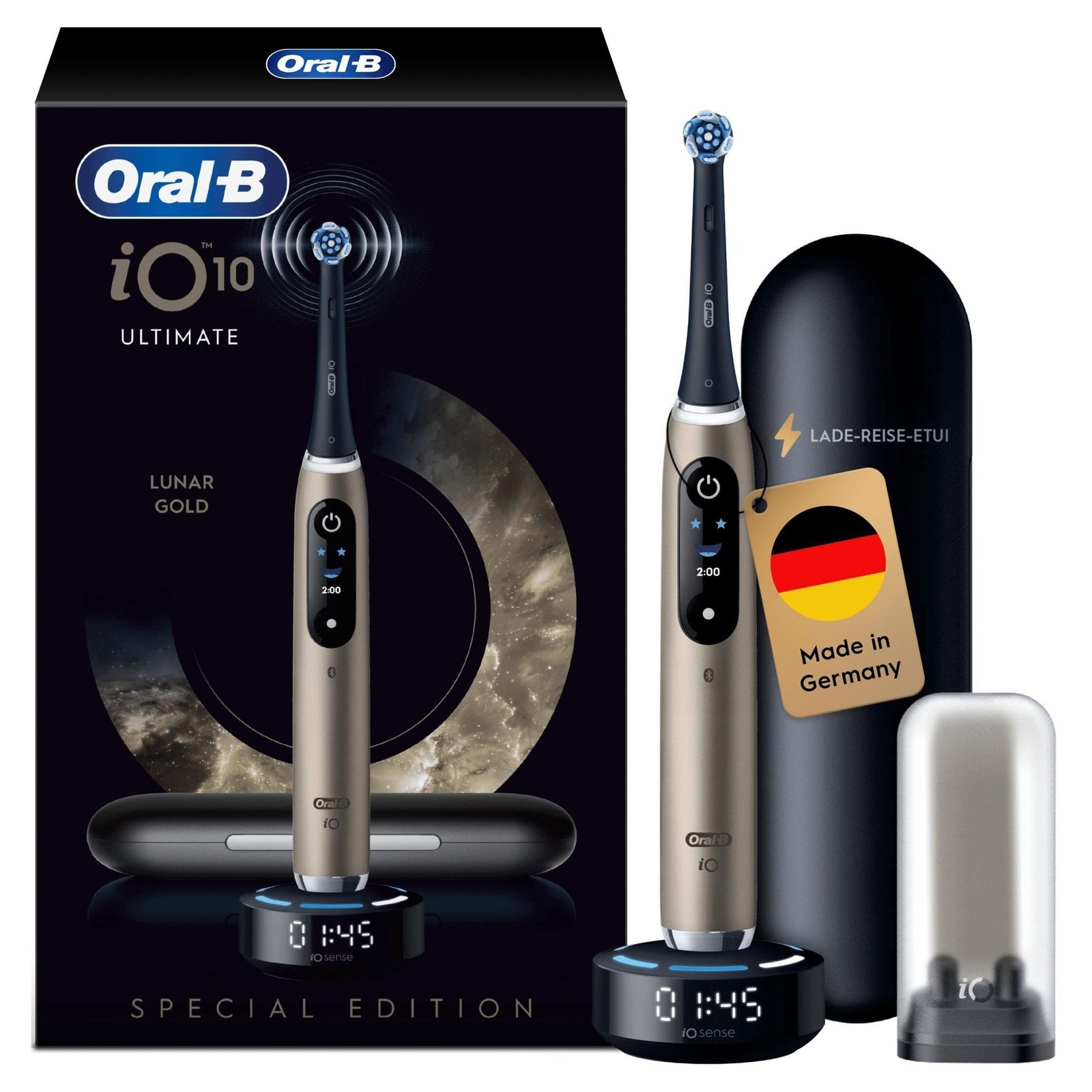 Oral-B iO Series 10 Ultimate Lunar Gold Special Edition iO Sense Neu OVP - Image 5