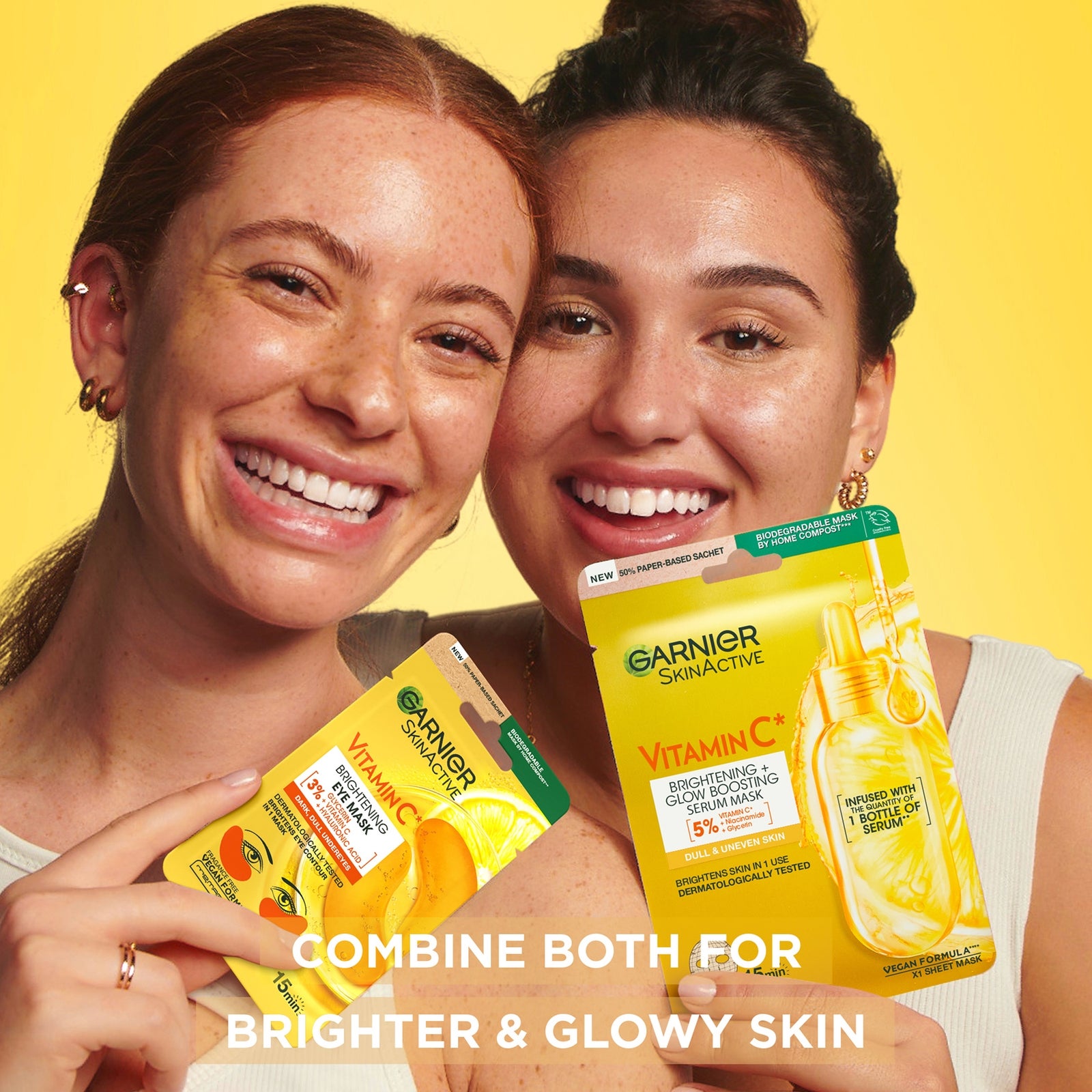 Garnier Brightening Eye Mask with Vitamin C 5g 2