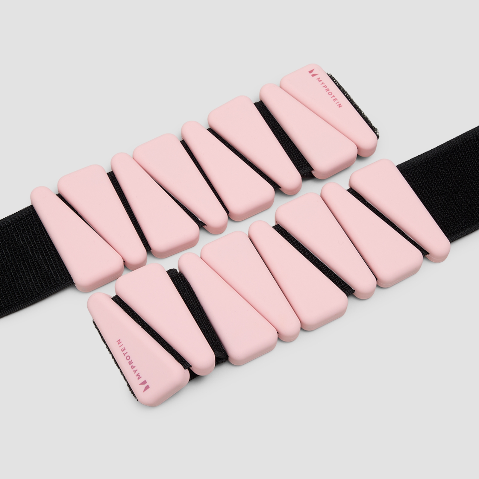 5059883516721 - Myprotein Silikon-Knöchel- Handgelenkgewichte mit Tasche (2 lbs) - Blush