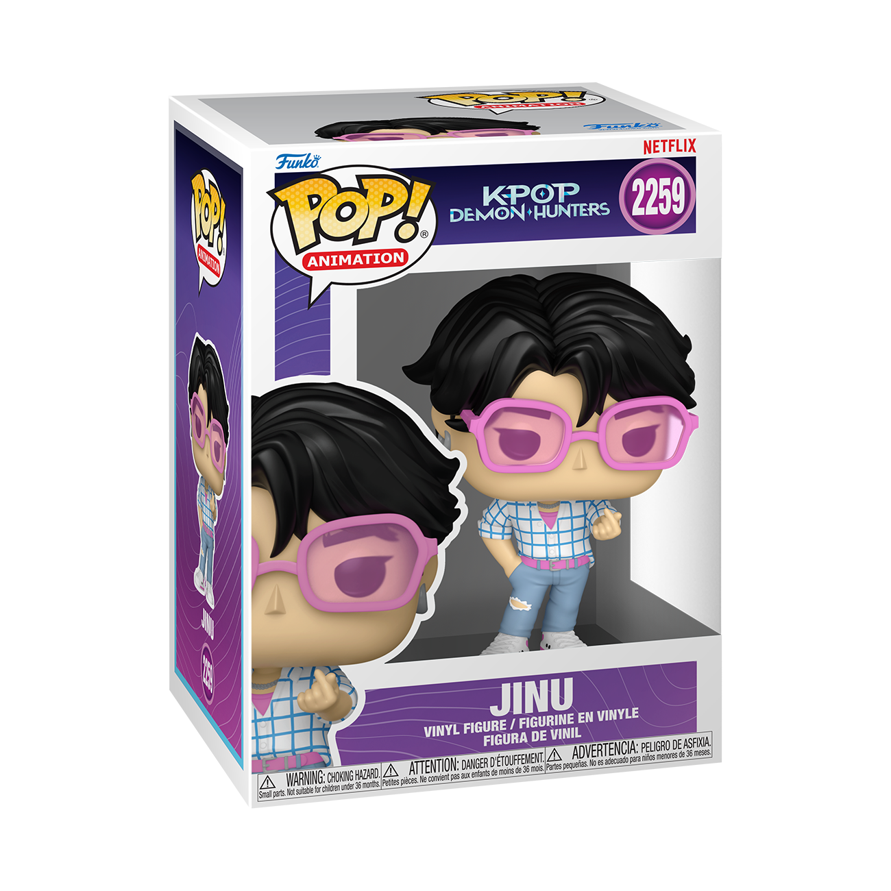Image of KPop Demon Hunters Jinu Funko Pop Vinyl
