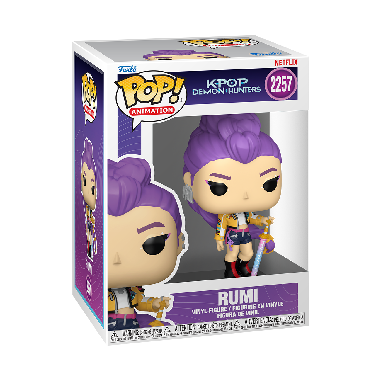 Image of KPop Demon Hunters Rumi Funko Pop Vinyl