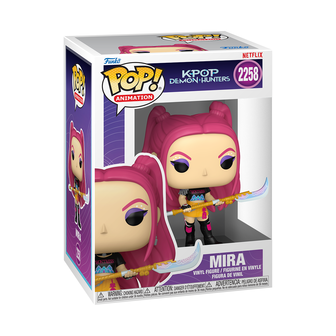 Image of KPop Demon Hunters Mirai Funko Pop Vinyl