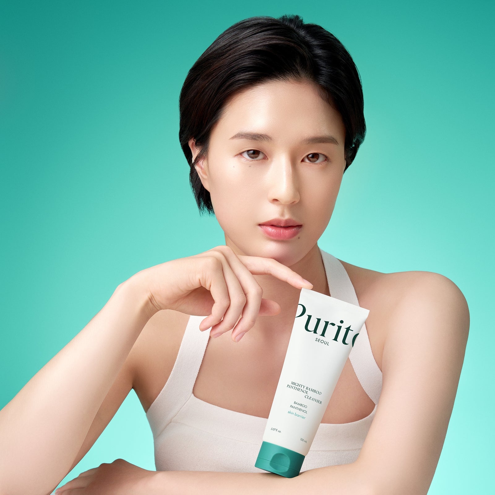 PURITO Mighty Bamboo Panthenol Cleanser 150ml 4