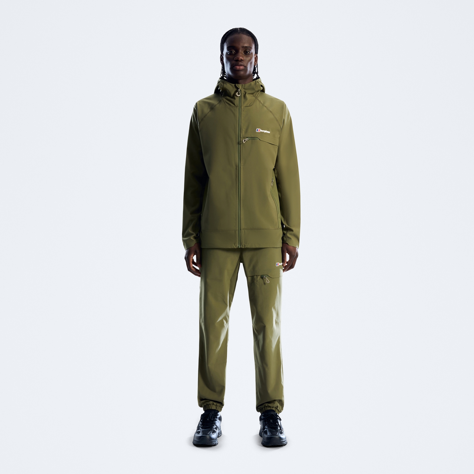 Men's Wavertree Hooded Jacket - Cheviot Green