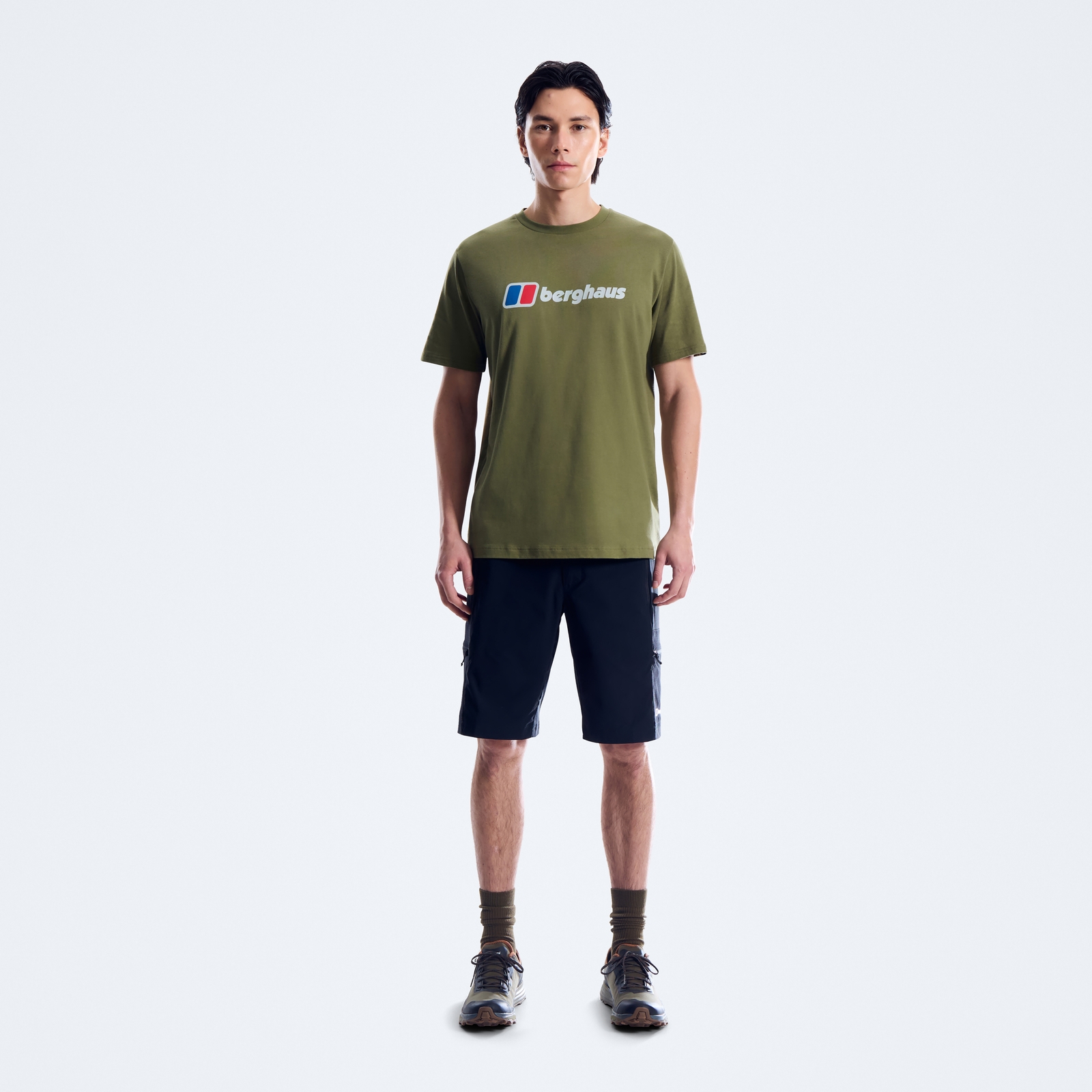 Men's Berghaus Class XL-Logo Tee - Green