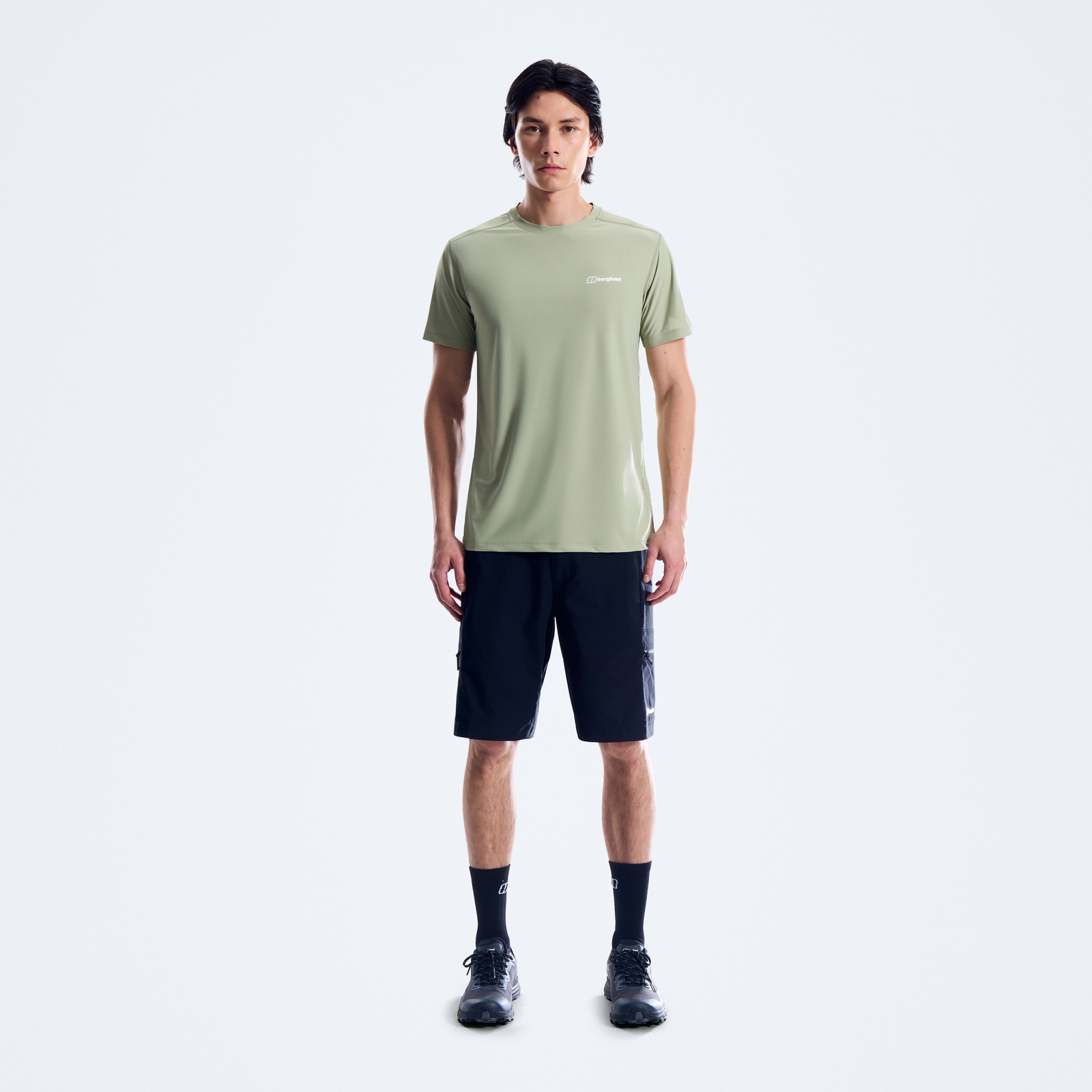 Image of Men's 24/7 Crew Short Sleeve Tech Tee - Green