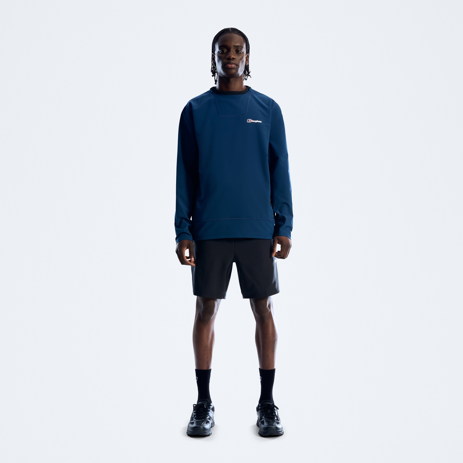 Image of Men's Greenbank Crew Sweater - Hale Navy