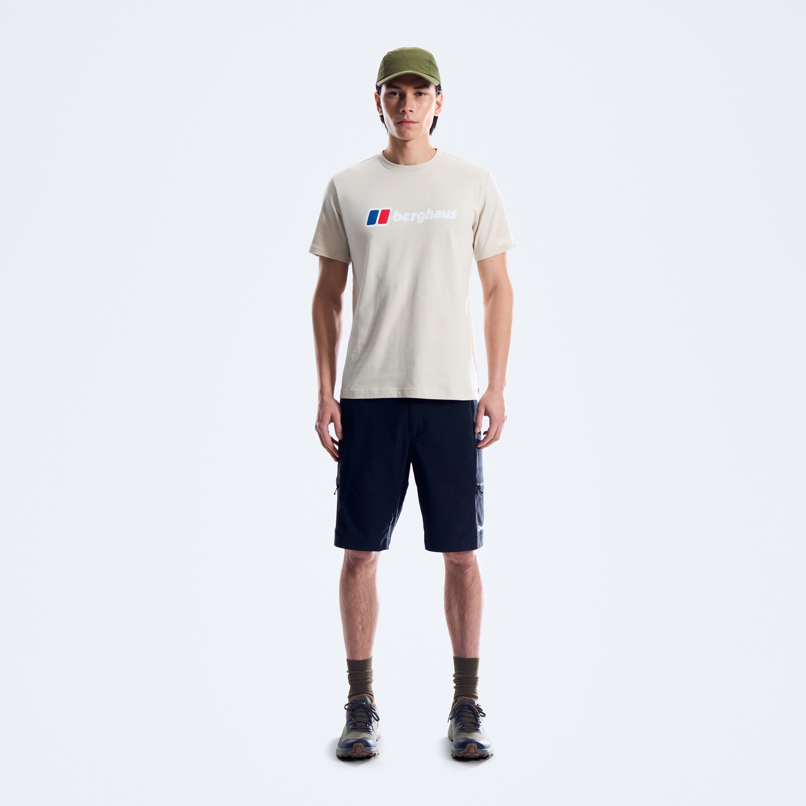 Image of Men's Berghaus Class XL-Logo Tee - Grey