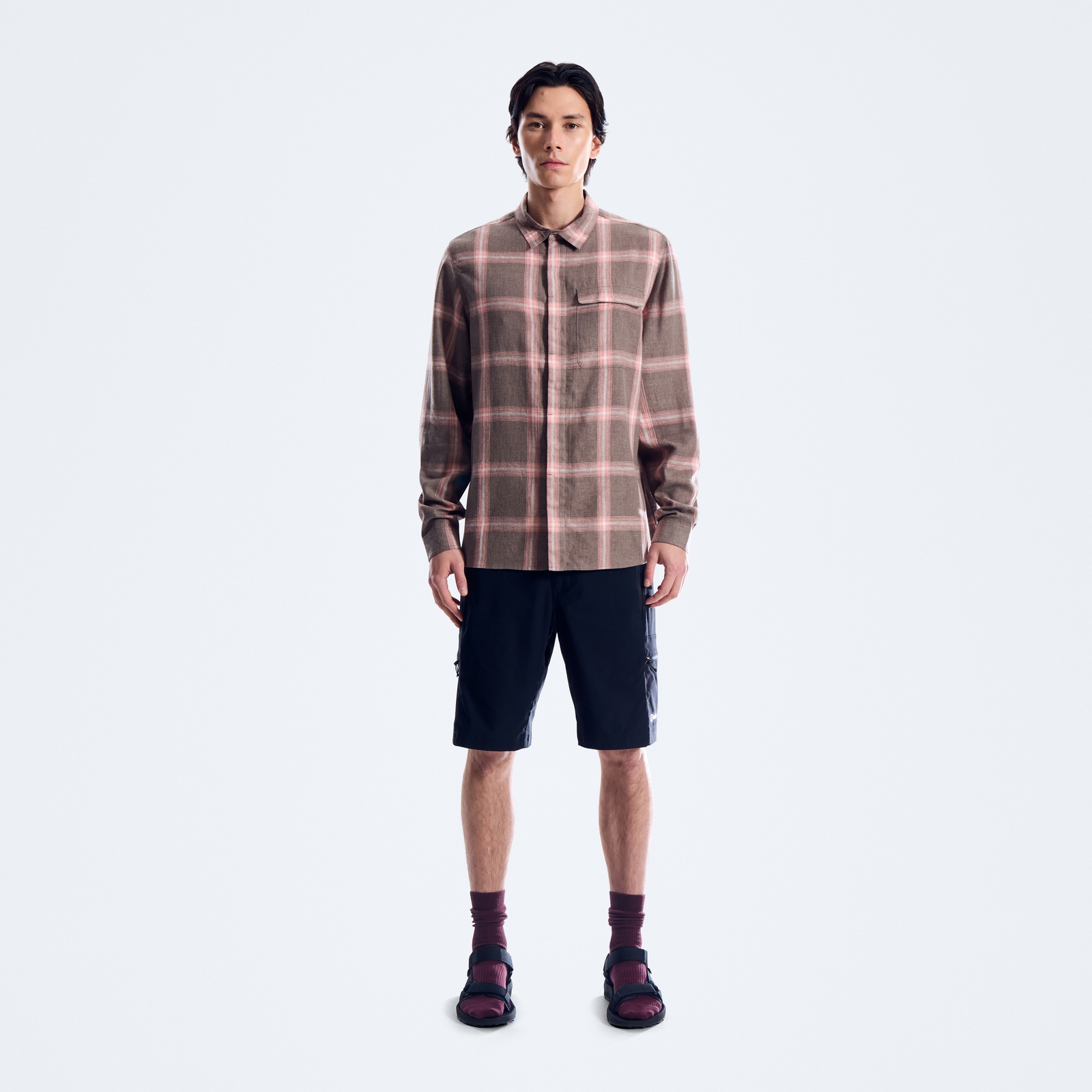 Men's Harthwaite Long Sleeve Shirt - Grey