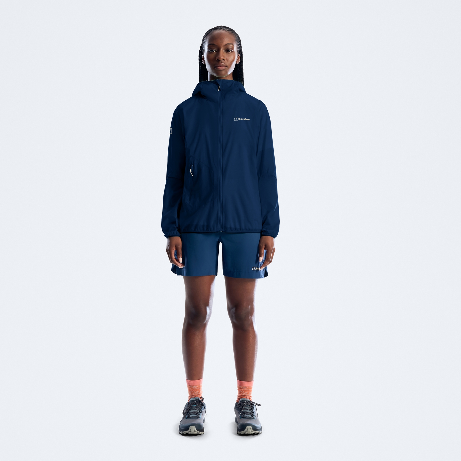 Women's Pendower Wind Jacket - Navy