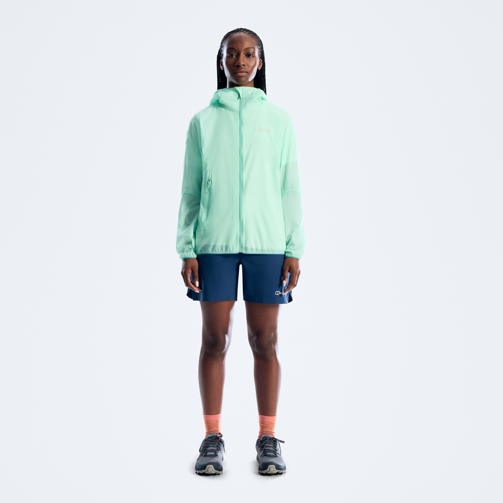 Women's Pendower Wind Jacket - Light Green