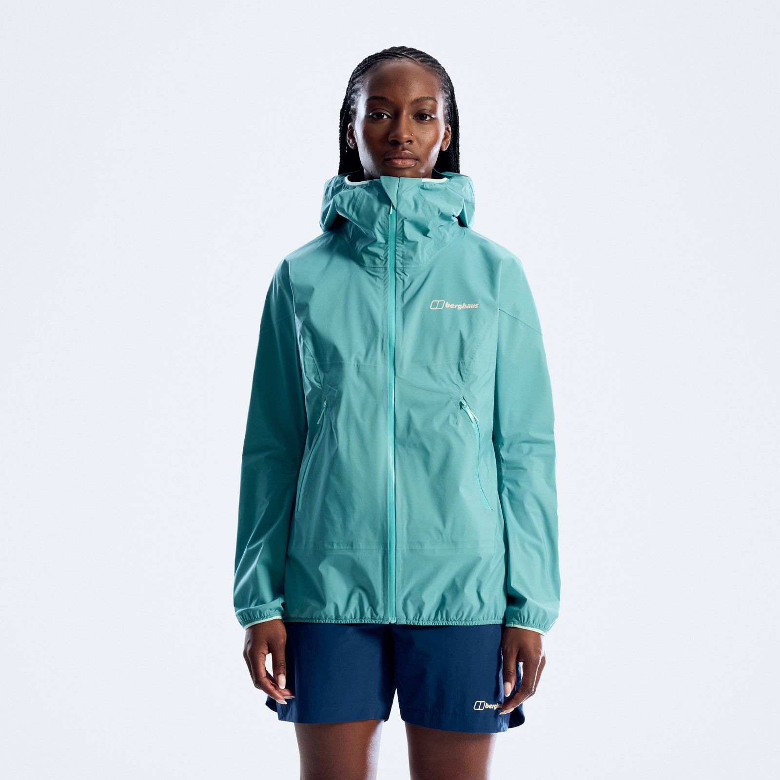 Women's Rain-Motion Jacket - Light Blue