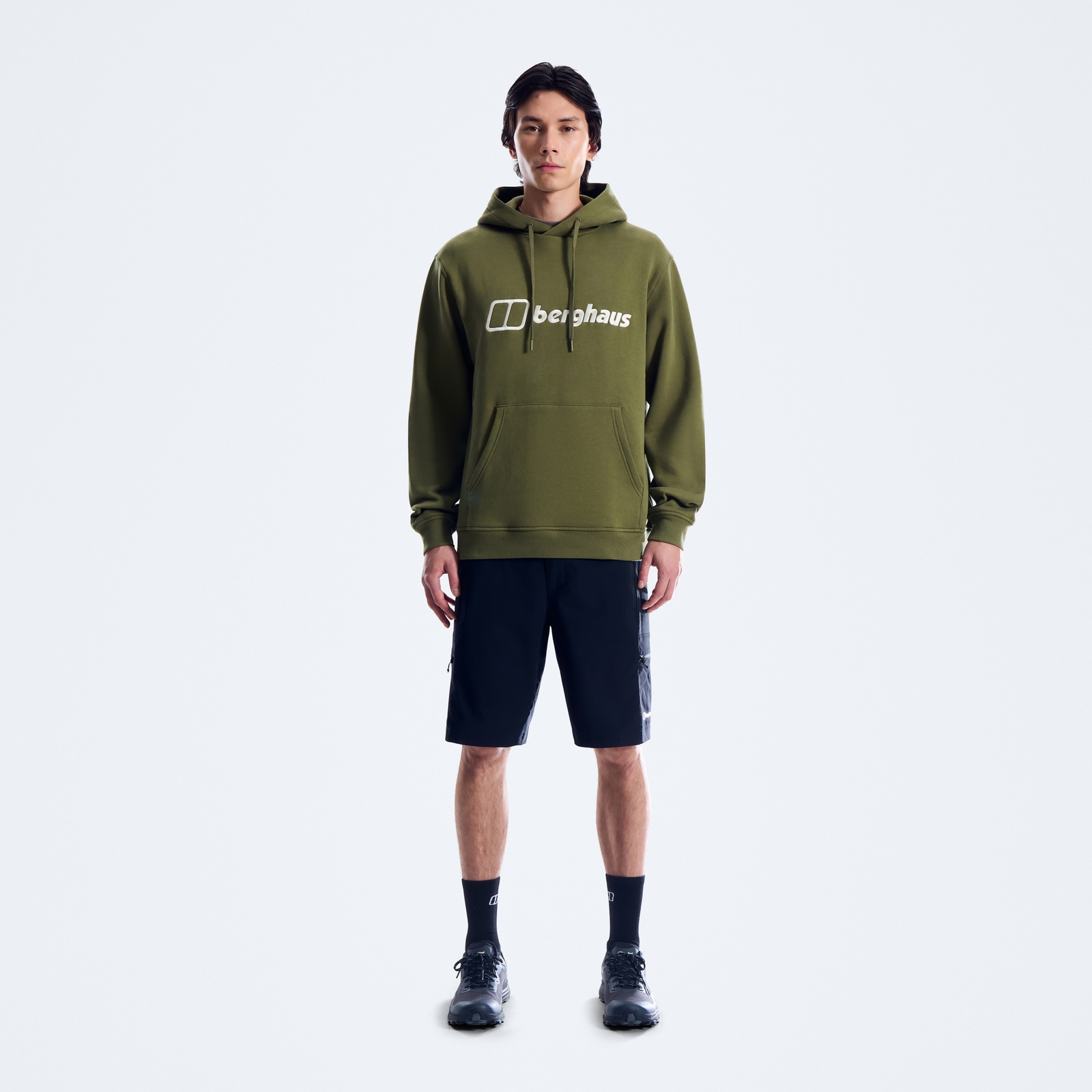Image of Men's Logo Hoodie - Green