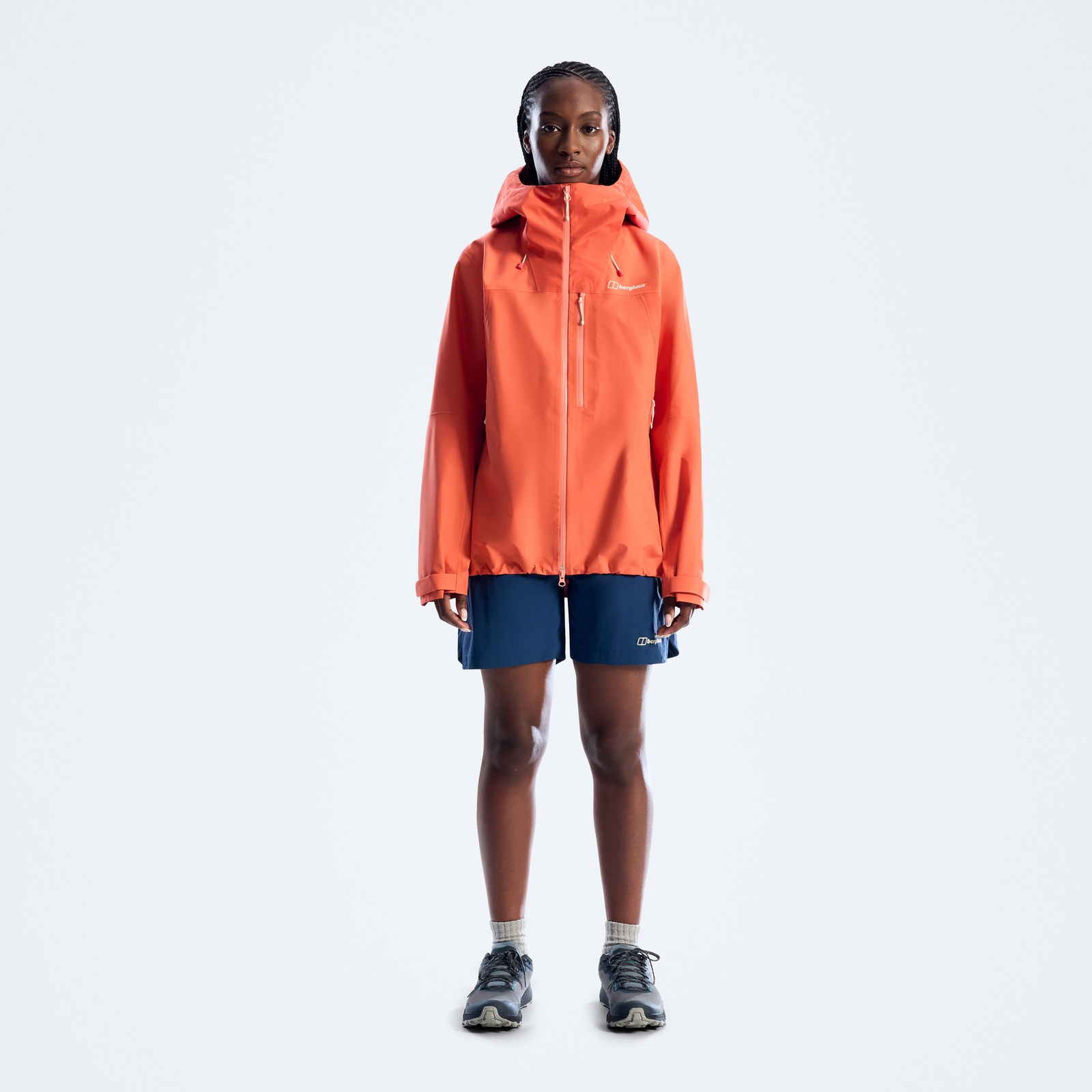 Image of Women's Ridge-Seeker Waterproof Jacket - Orange