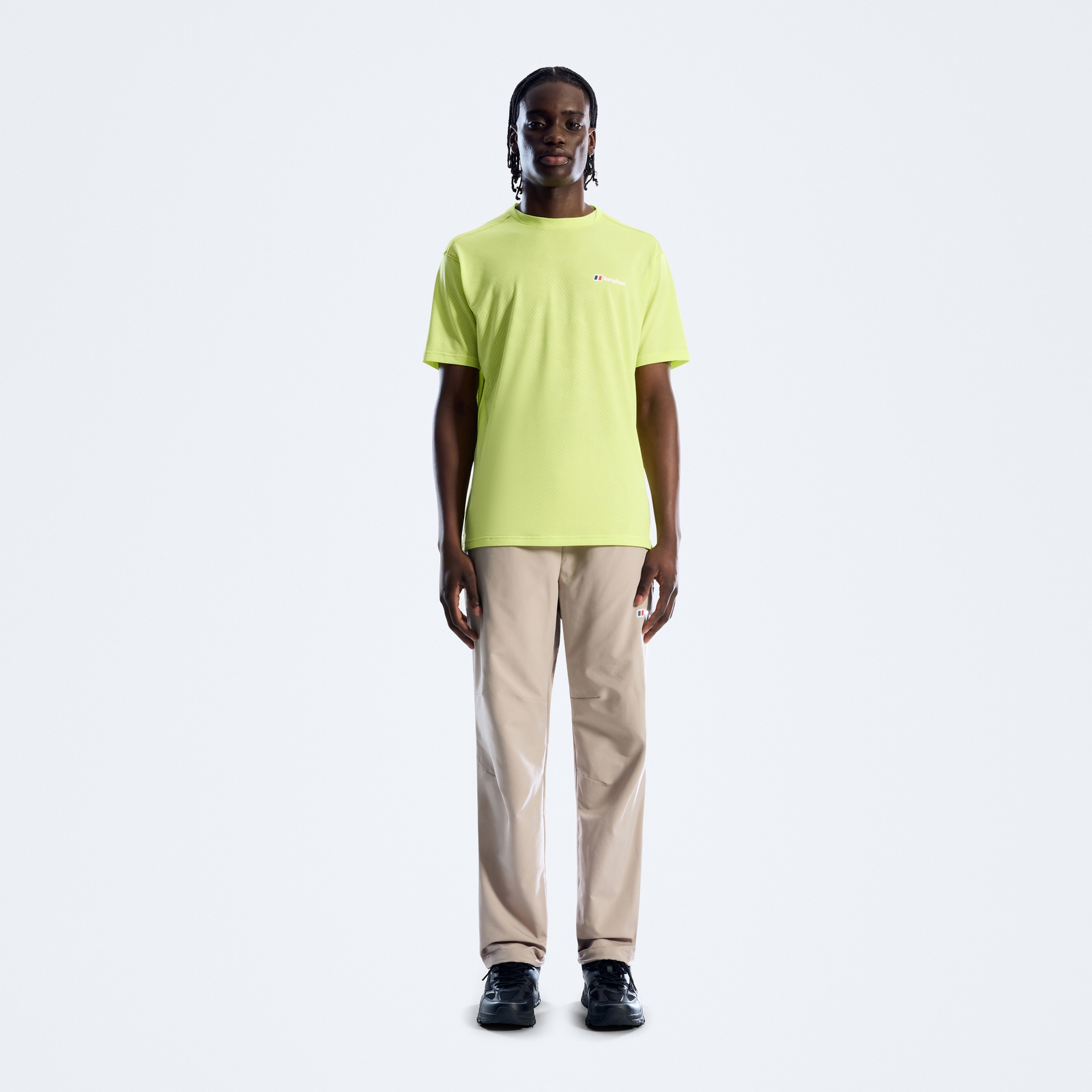Image of Men's Dawdon Tech Tee - Solar Flare