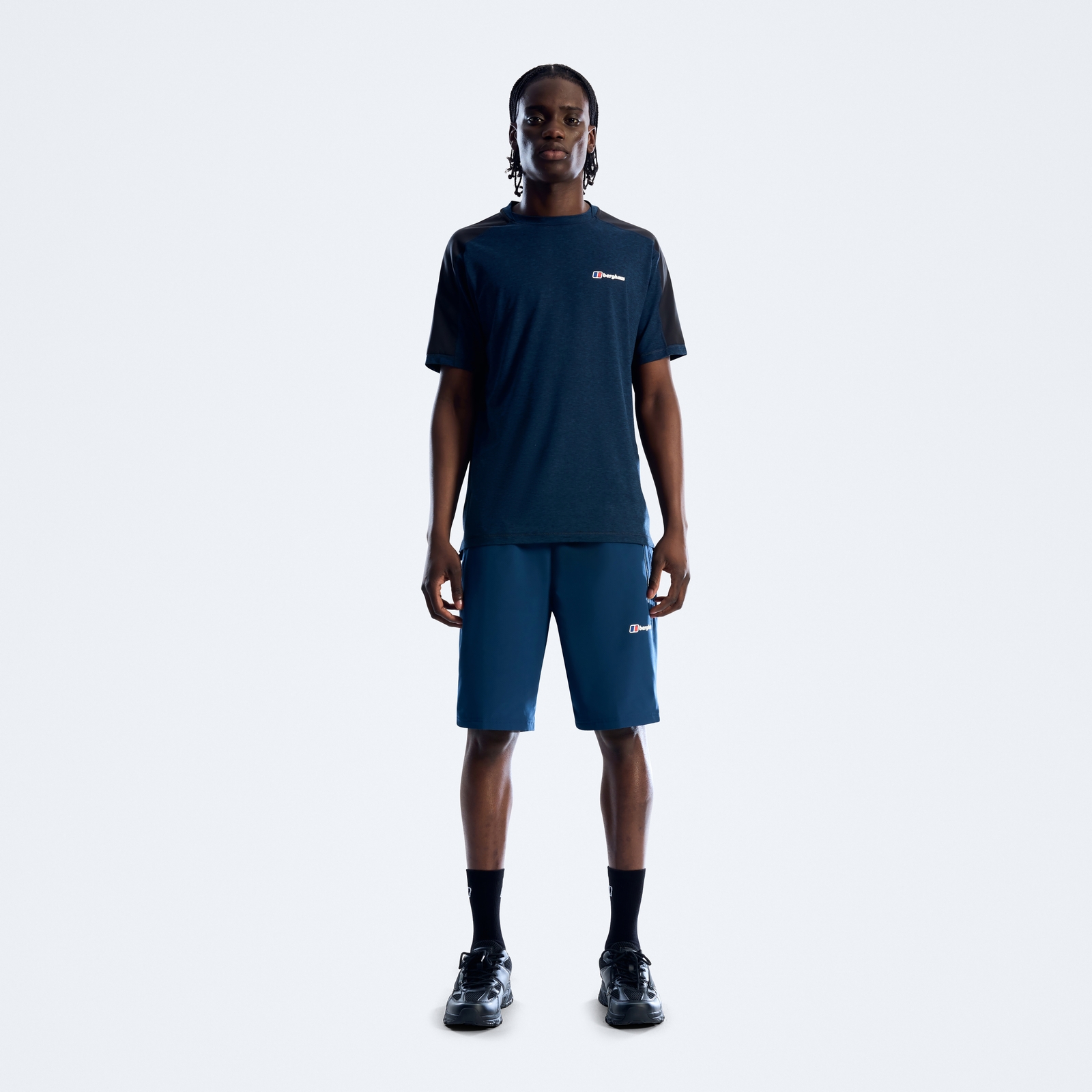 Image of Men's Farndale Tech Tee - Hale Navy/Jet Black