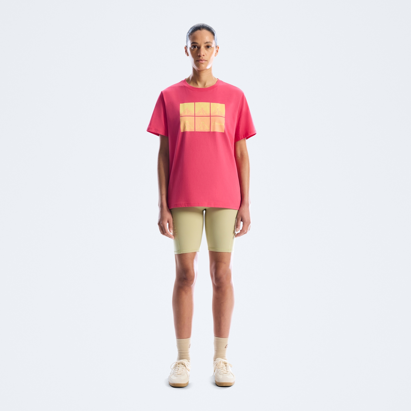 Women's Mountainscape Essential Tee - Pink