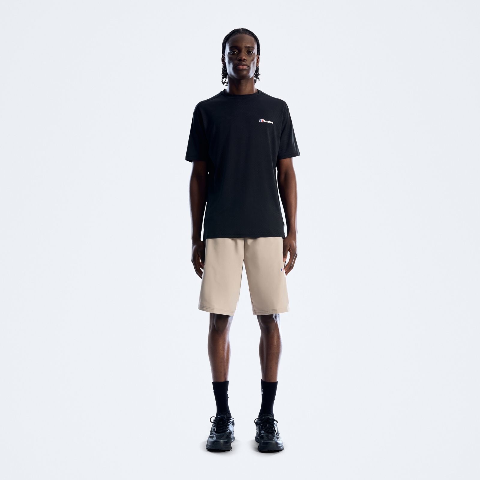 Men’s Dawdon Tech Tee – Jet Black