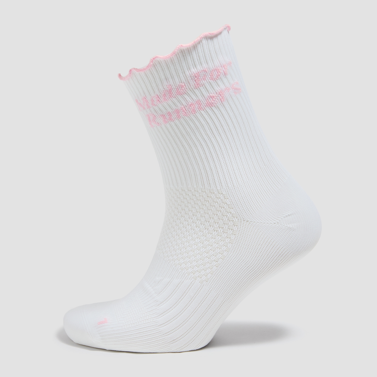 Thumbnail - MP Frilly Running Knöchelsocken (3er-Pack) - Weiß/Schwarz/Blush - UK 12-14