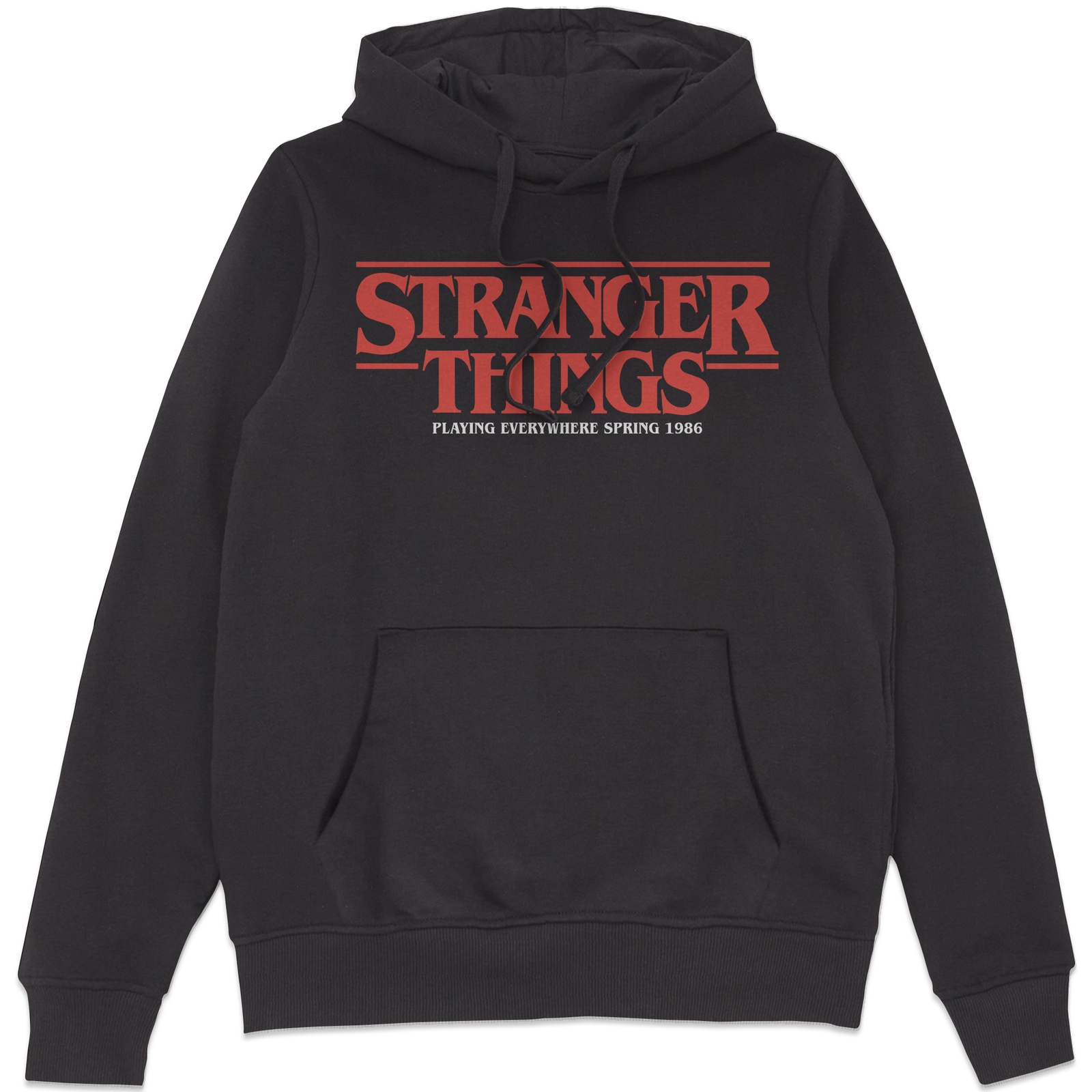 Stranger Things Unfortunate Journeys To The Upside Down Hoodie - Black - S
