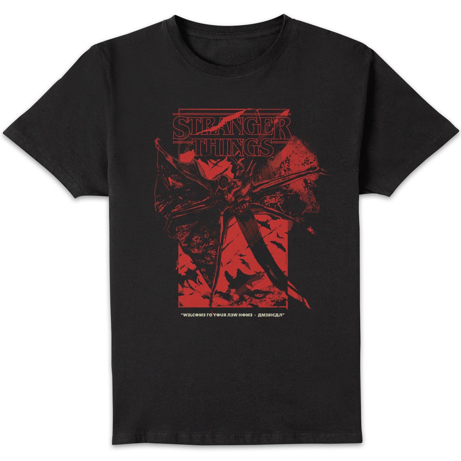 Stranger Things Welcome To Your New Home Unisex T-Shirt - Black - S