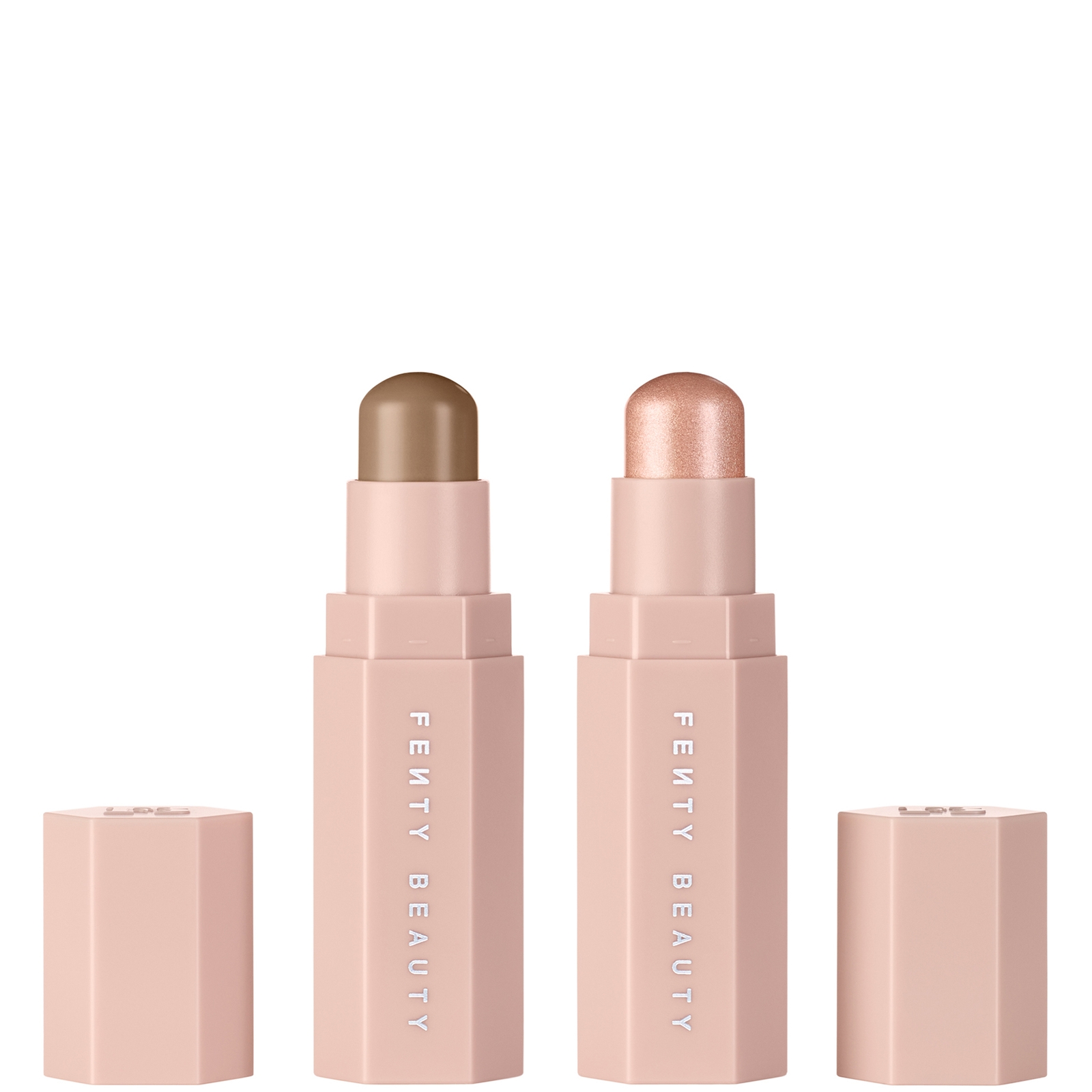 Fenty Beauty Mini Match Stix Duo Contour + Highlighter Set 5.6g (Various Shades) - Amber