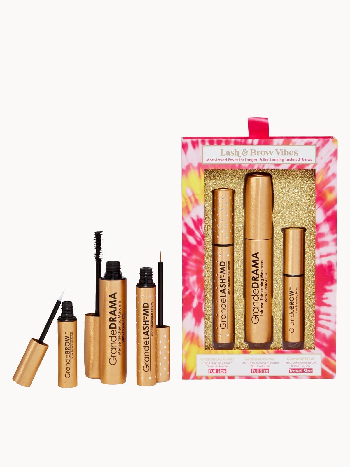 Grande Cosmetics Lash and Brow Vibes (Worth £121)