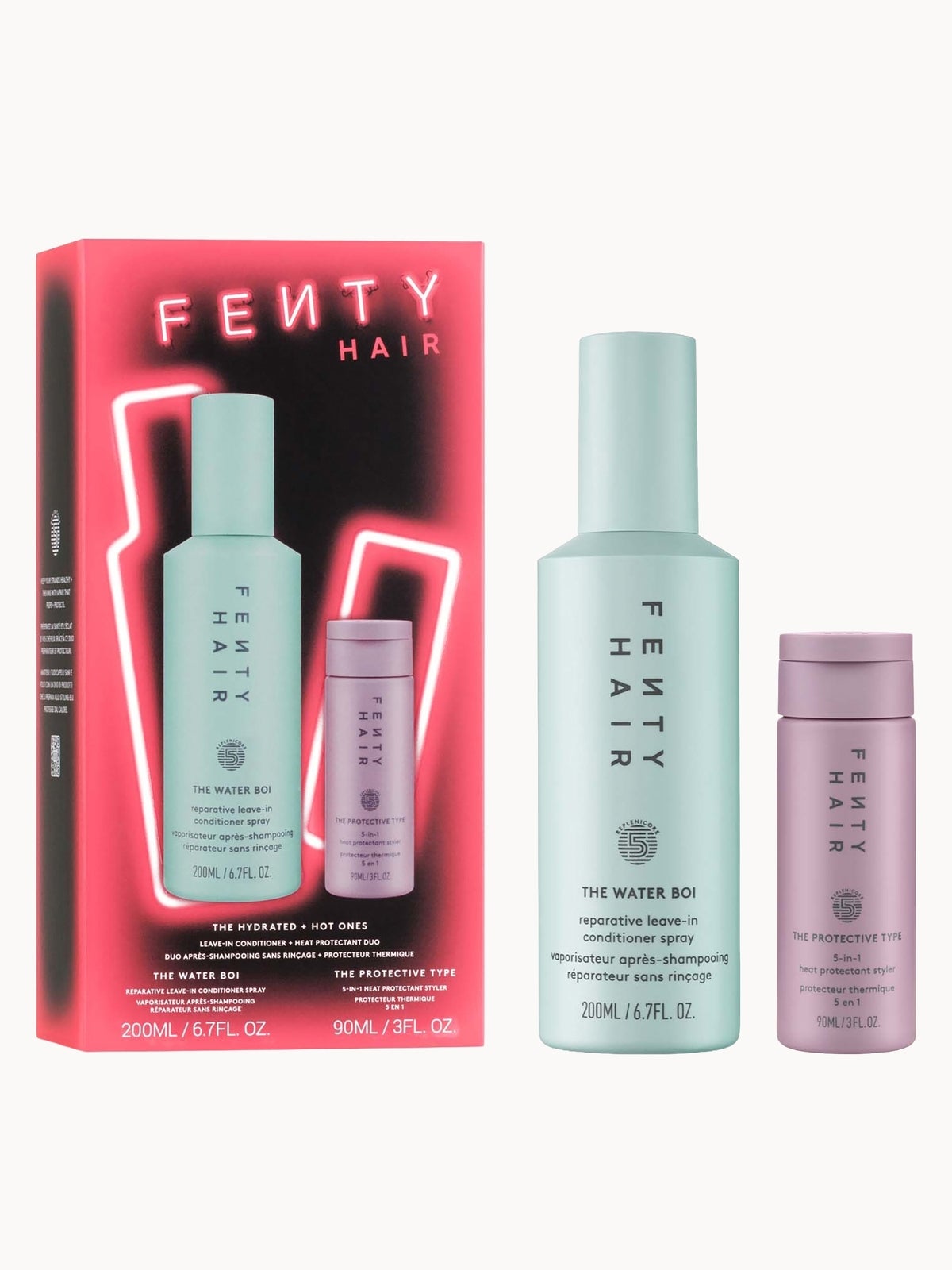 FENTY HAIR The Hydrated + Hot Ones Set (Worth £50)