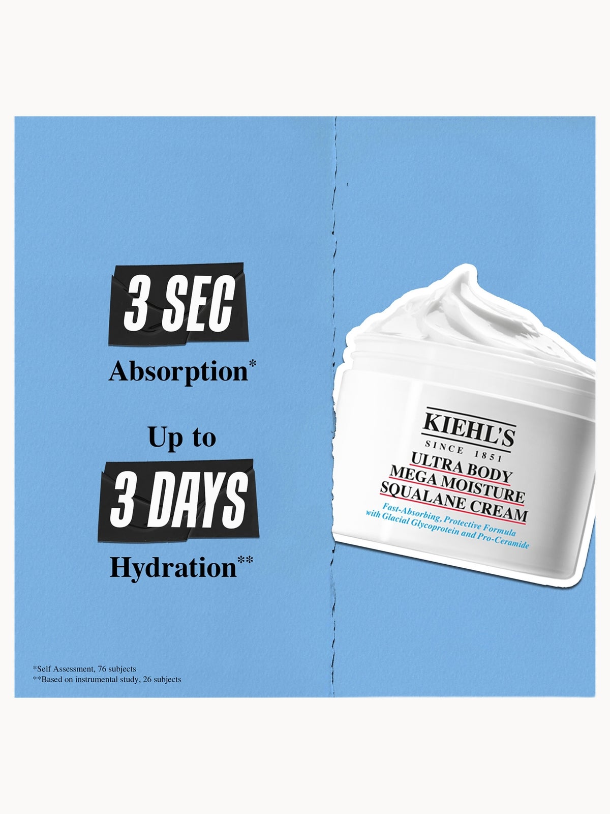 Kiehl's Ultra Body Mega Moisture Squalane Cream 75ml 2